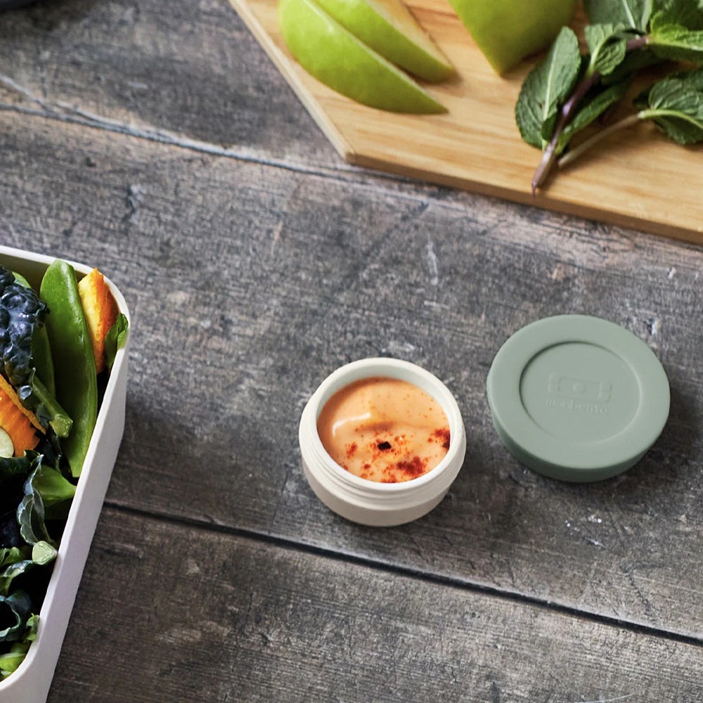 2 Monbento Mb Temple M Sauce Cup - Green, 2 of 5