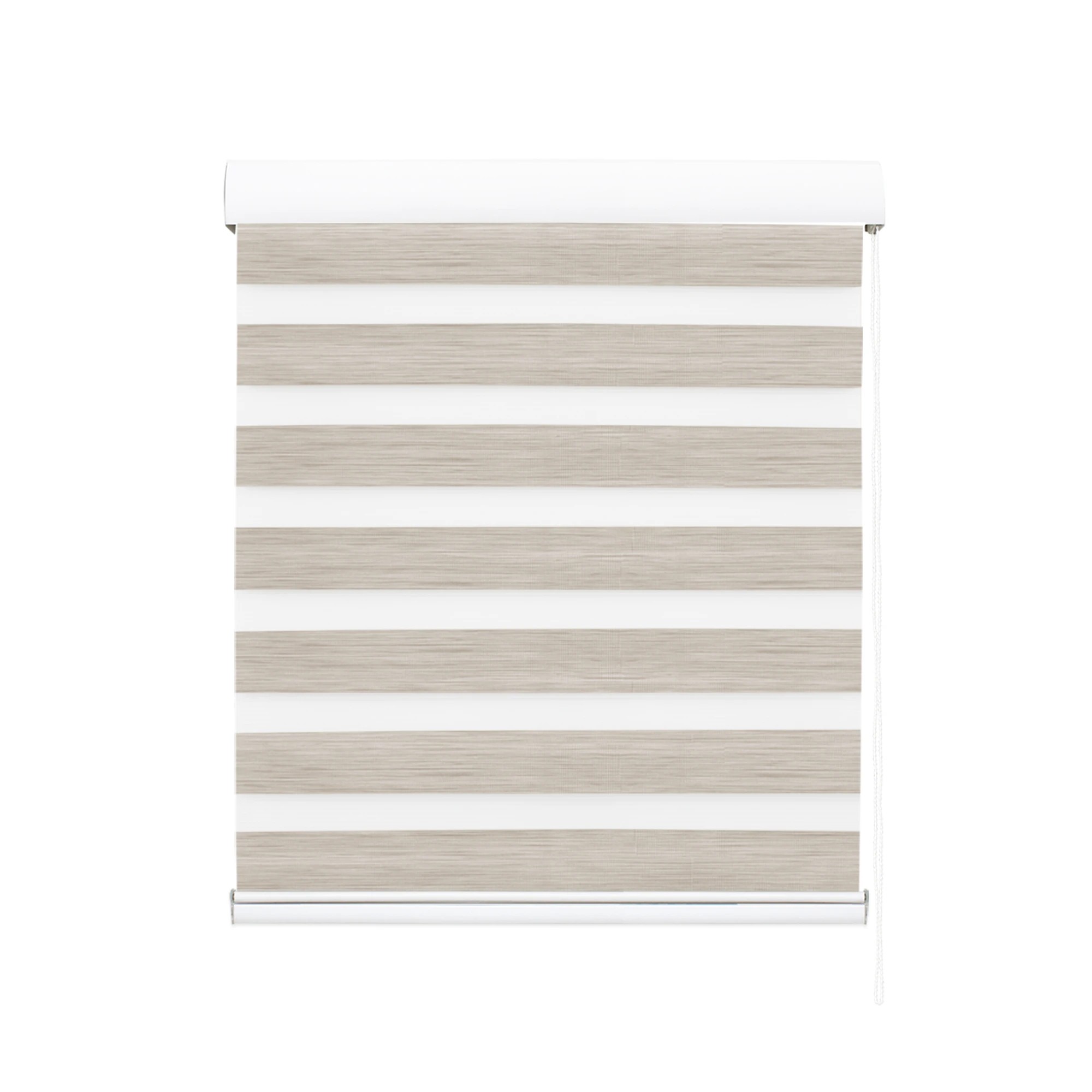 2 Marlow Zebra Double Roller Blinds 150X210Cm In Colour - White, 2 of 5
