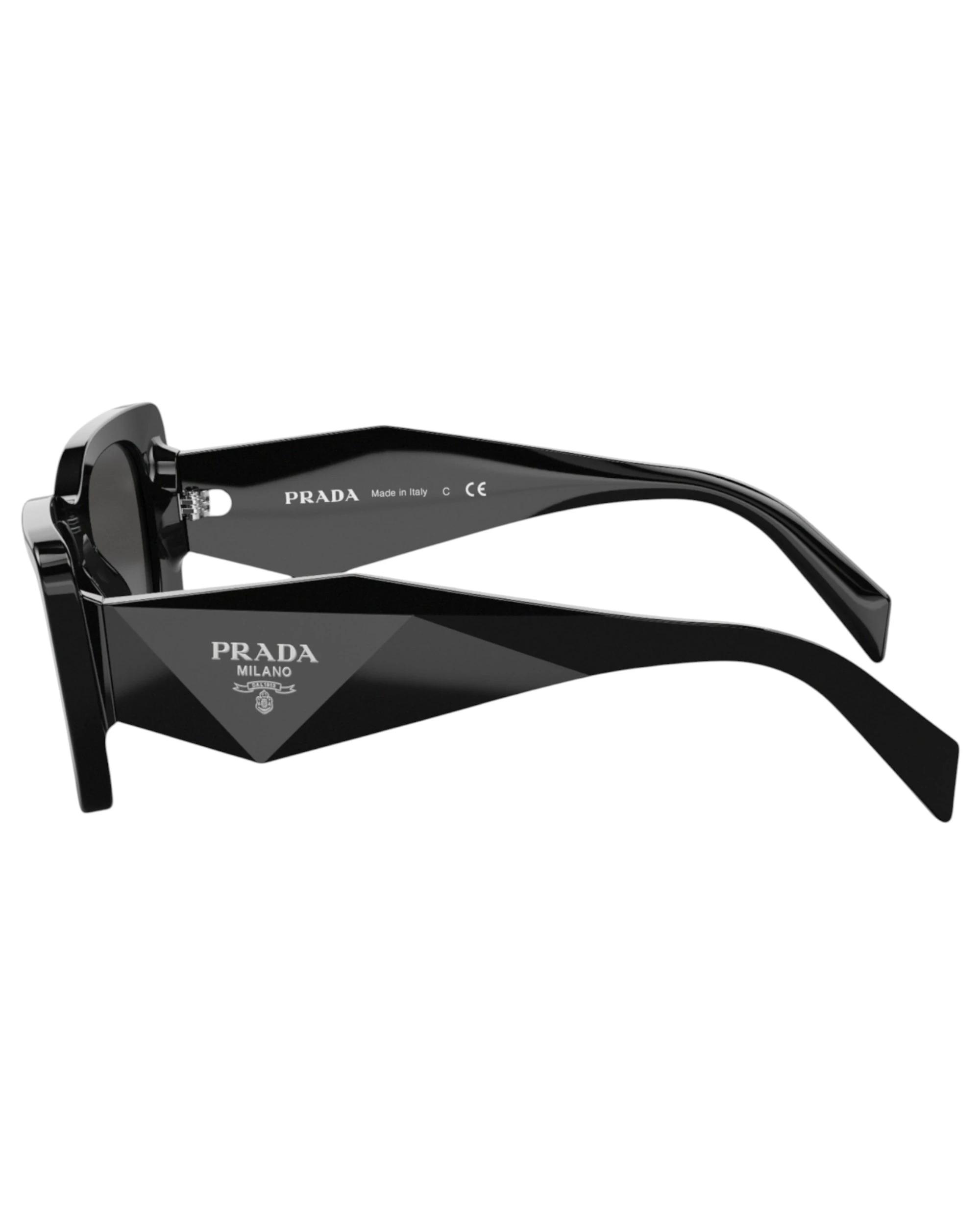 5 Prada Womens Symbole Sunglasses PR08YS Sunnies BLACK/DARK GREY, 5 of 5