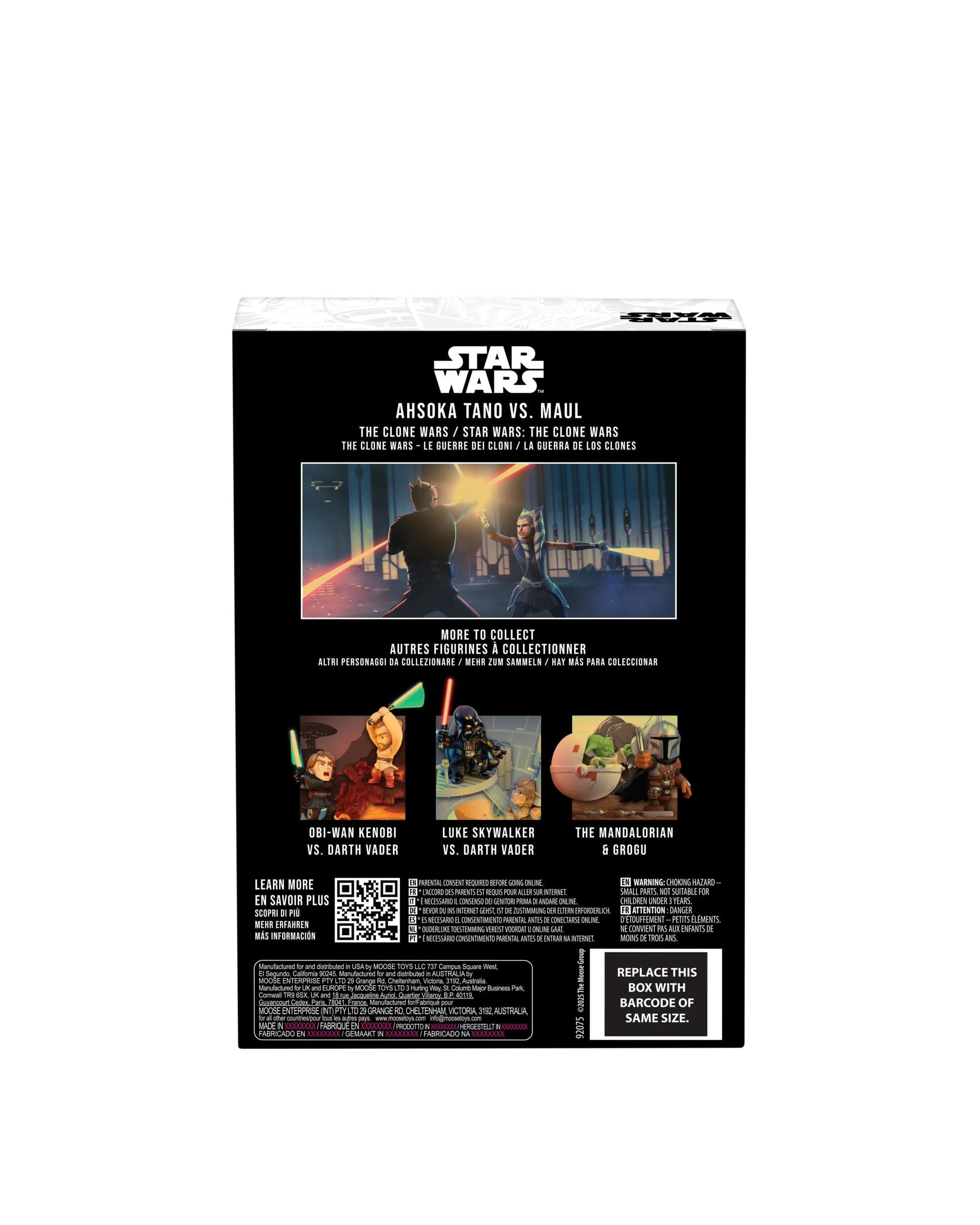 7 Fandrop Star Wars SW02 Ahsoka Tano vs Darth Maul 2 Figure Diorama, 7 of 7