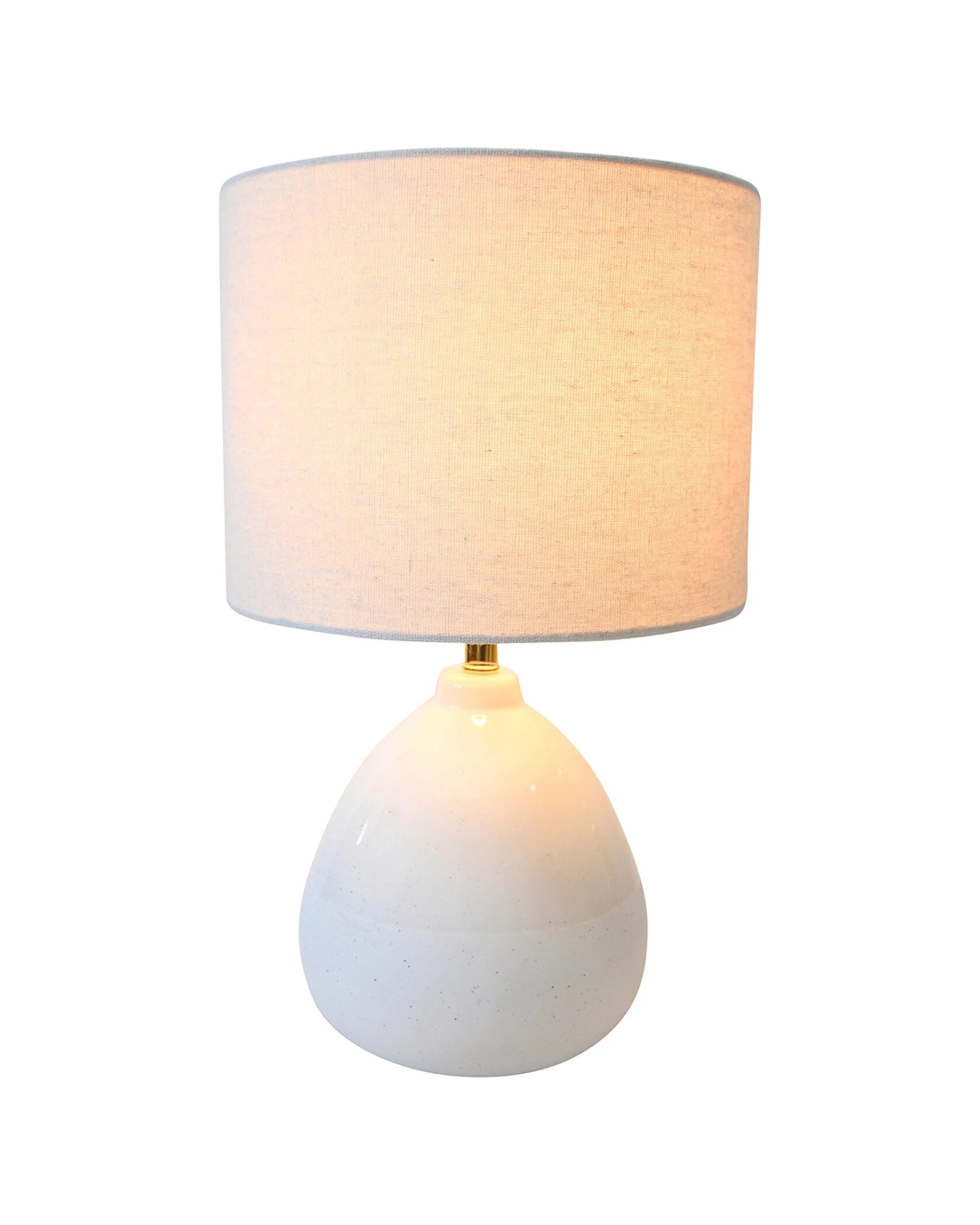 1 LVD Ceramic Lamp Capri Decorative Home Lounge Lighting Tabletop Decor 28x52cm - Multi, 1 of 2