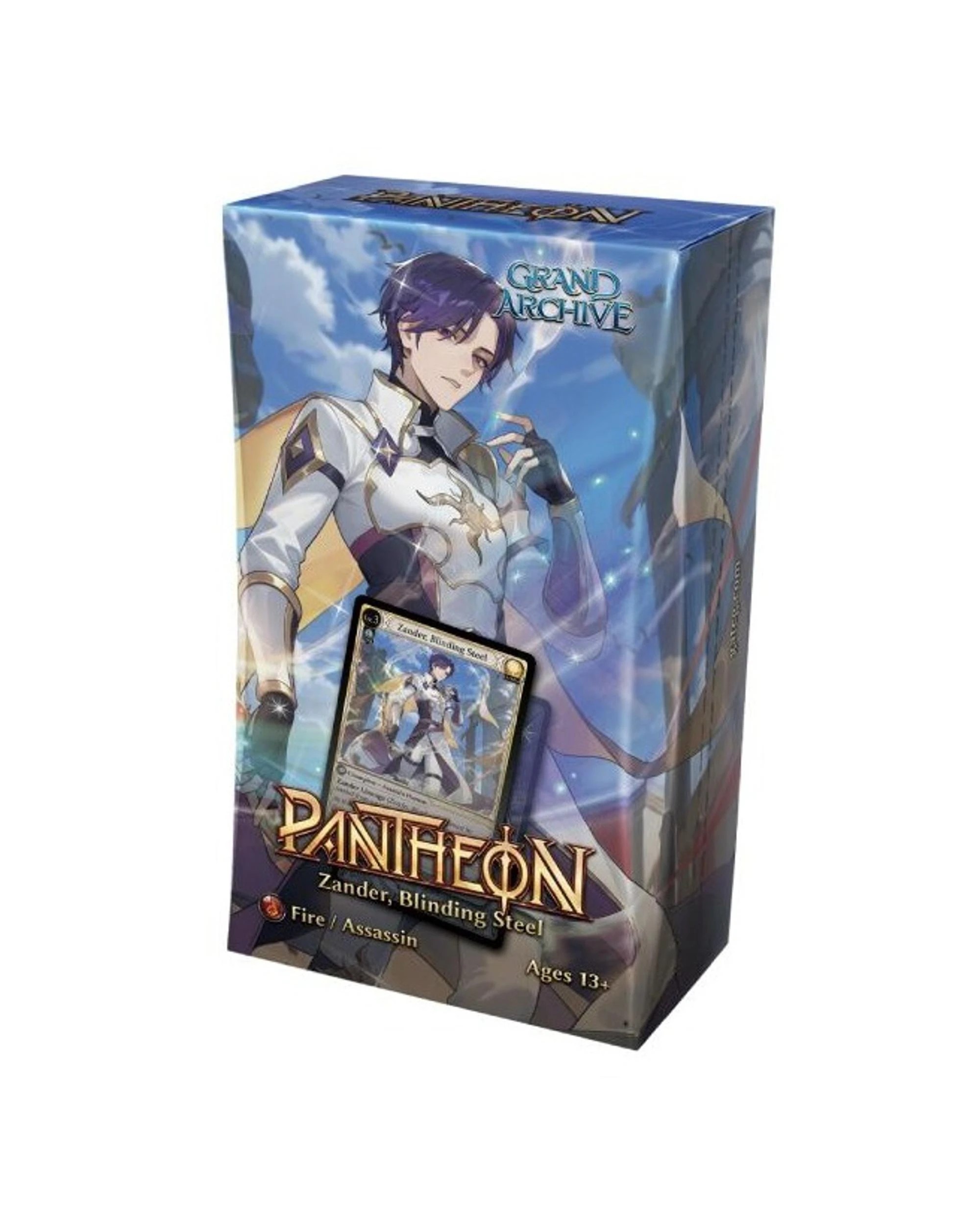 1 Grand Archive TCG: Radiant Origins Pantheon Deck - Zander, Blinding Steel, 1 of 1