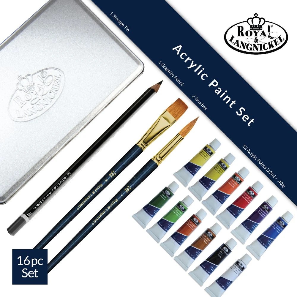 5 Royal & Langnickel Acrylic Paint Set 16 Pack, 5 of 8