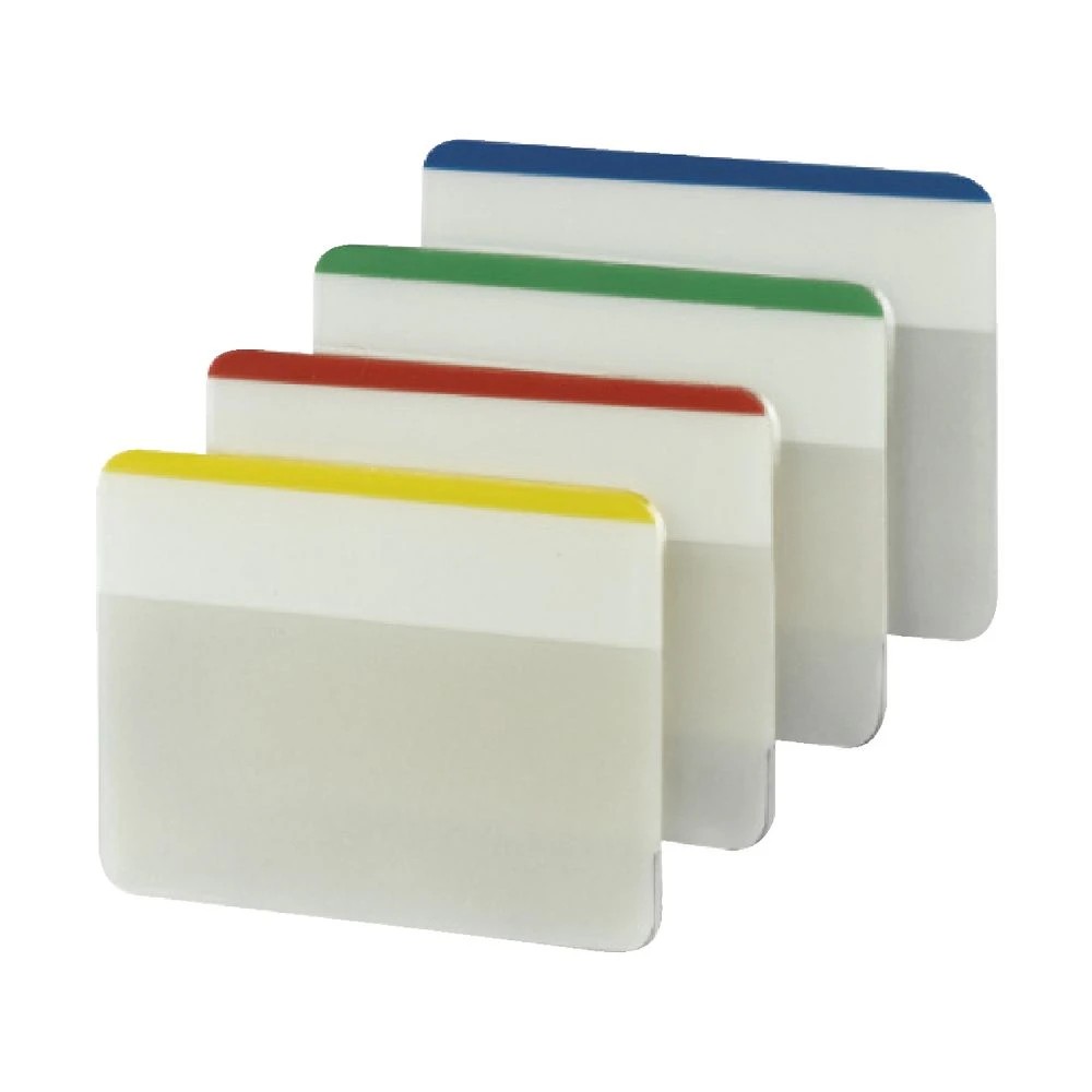 2 Post-it Durable Large Tabs 50 x 38mm Colour Border 4 Pack, 2 of 6