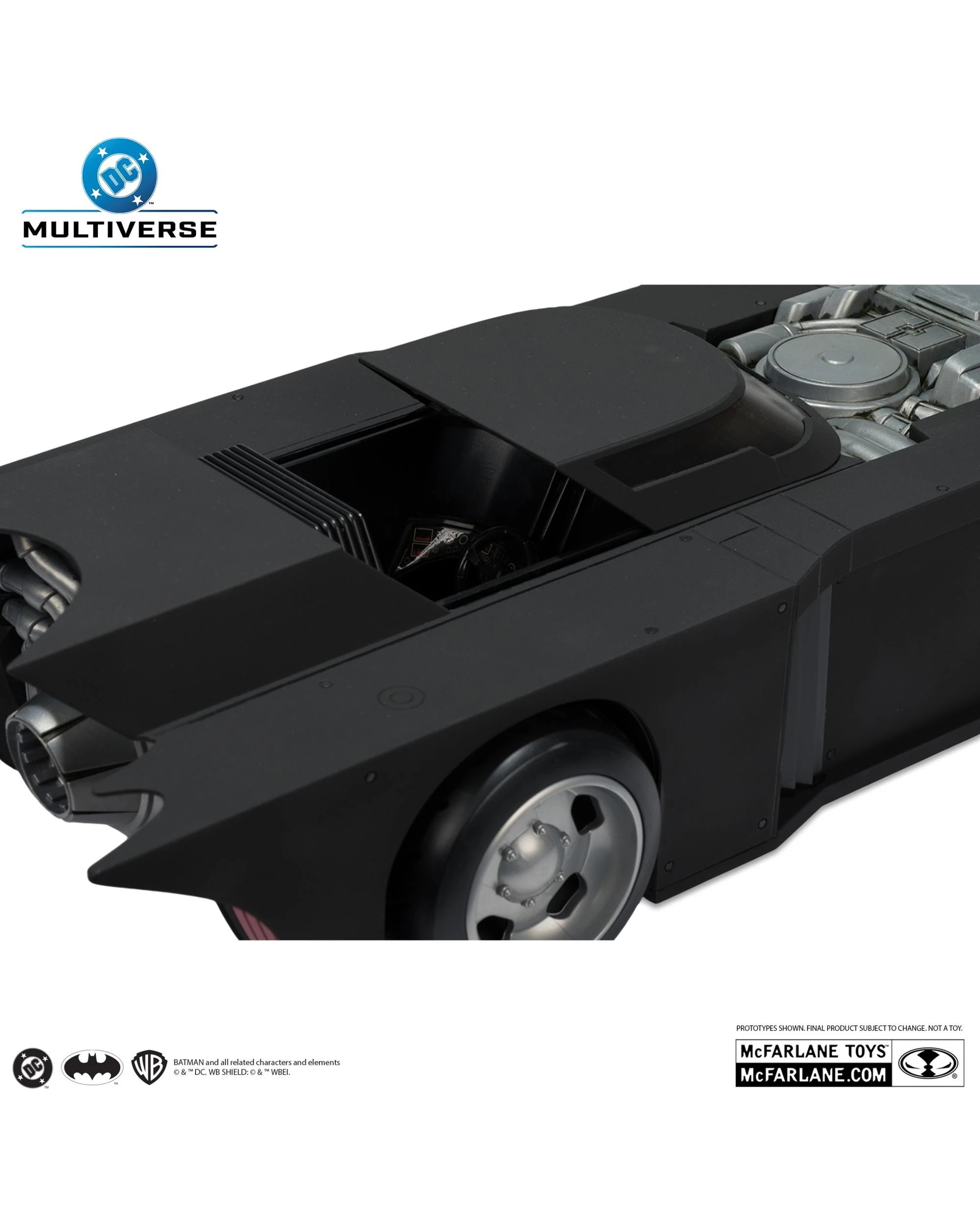 5 DC Multiverse DC Rebirth Batmobile Vehicle for 7 inch Scale Figures, 5 of 10