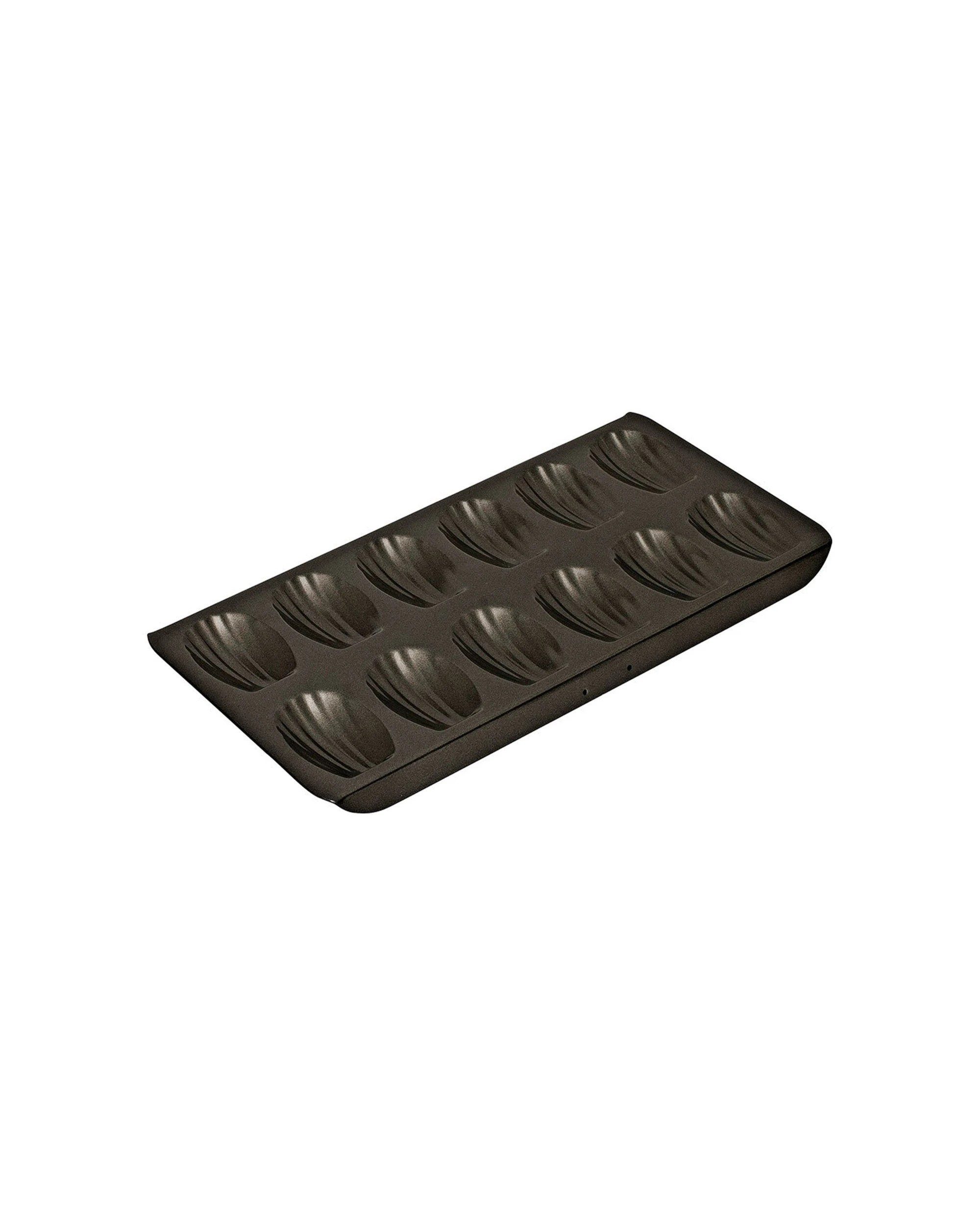 2 Bakemaster 12 Cup Madeleine Pan 40cm X 20cm Double Quantum Ii Non-stick - Black, 2 of 3