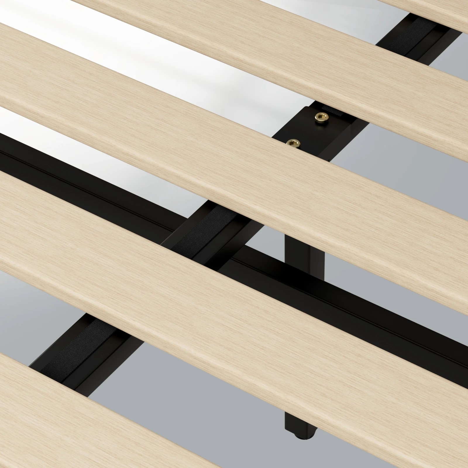 8 Alfordson Bed Frame King Single Platform RGB LED Gas Lift Base Storage - Black, 8 of 10