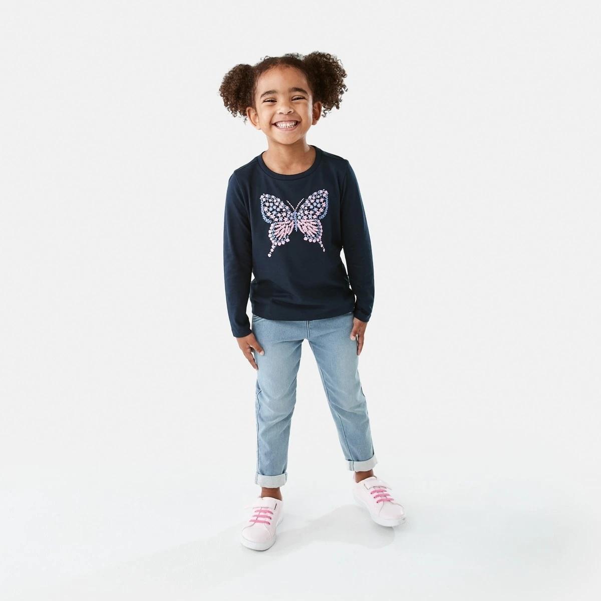 5 Print T-shirt Butterfly, 5 of 8