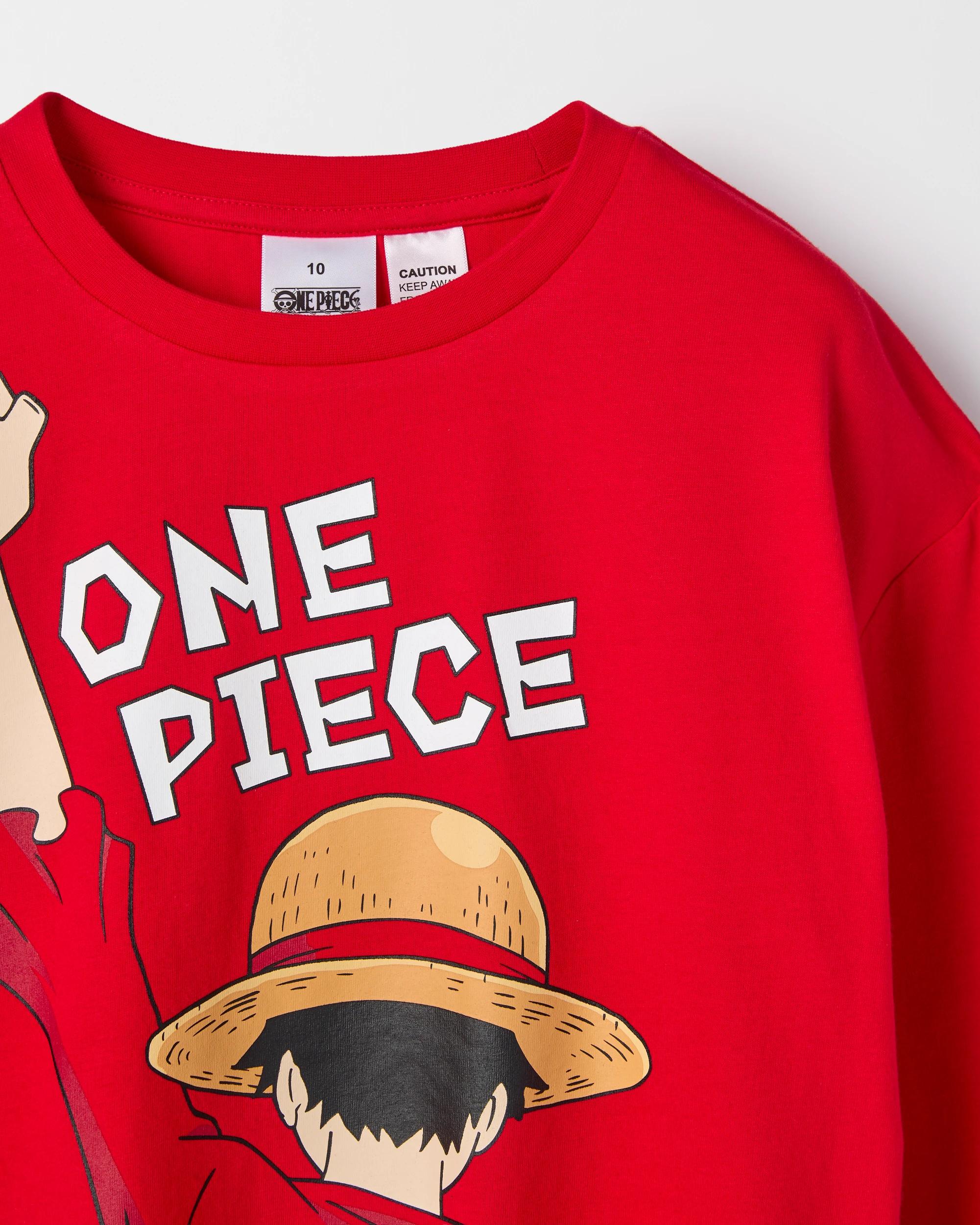 2 One Piece Australian Cotton Jersey Knit Older Boys Pyjama Set ONE PIECE, 2 of 3