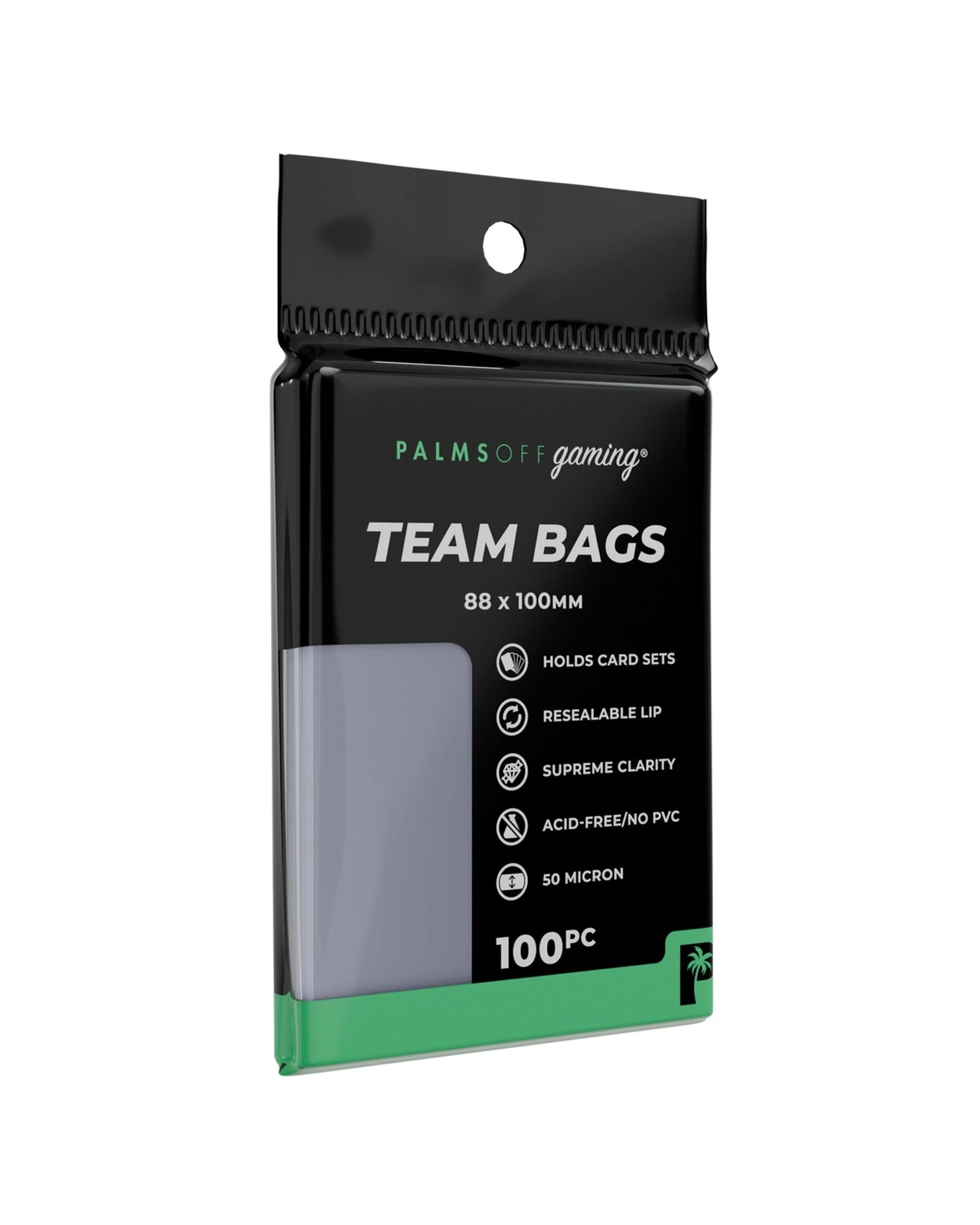 1 Palms Off Gaming Team Bags 100pc - Clear, 1 of 3