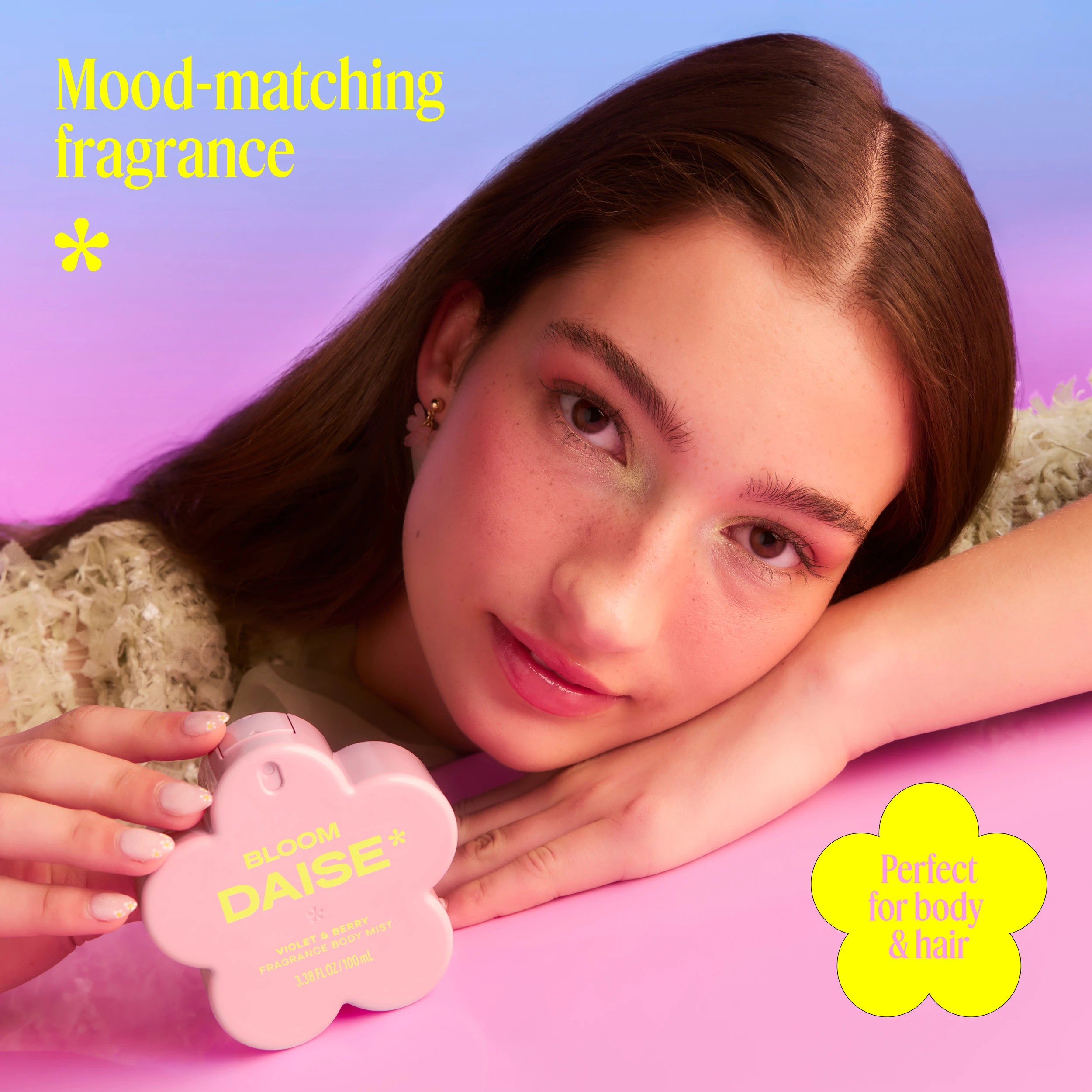 3 DAISE Bloom Fragrance Body Mist 100ml - Violet and Berry, 3 of 9