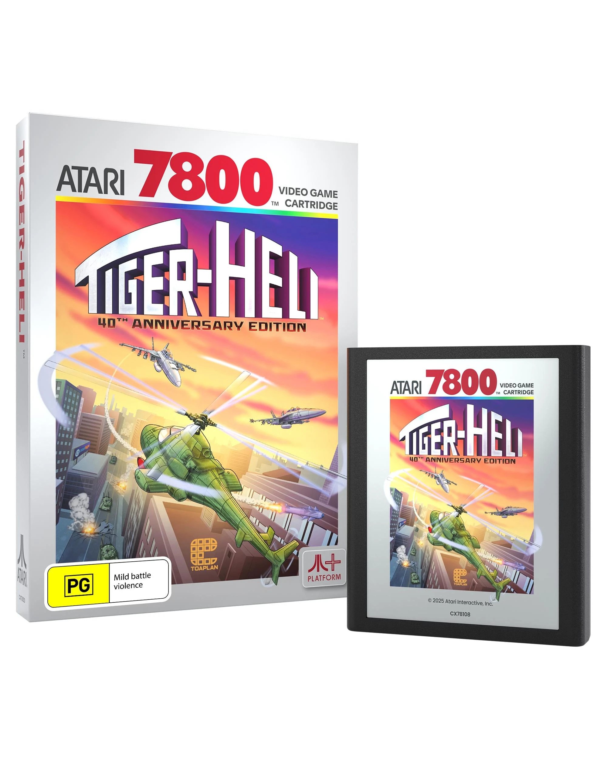 1 Atari Tiger-Heli 7800 40th Anniversary Edition, 1 of 5