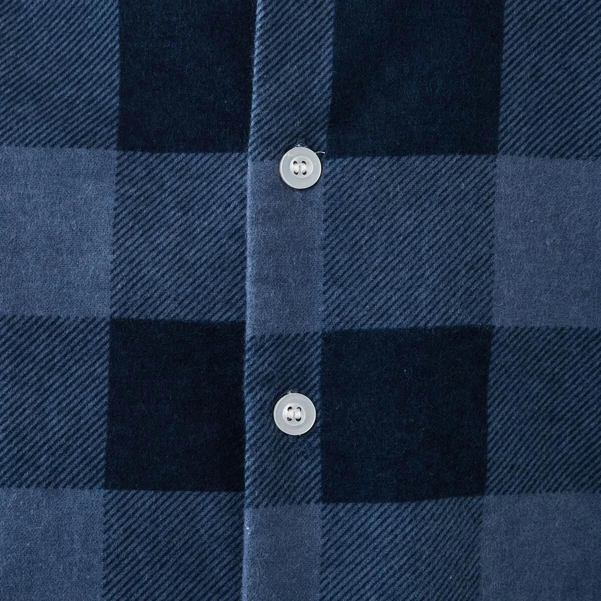 5 Flannelette Pyjama Set Blu Checks, 5 of 9