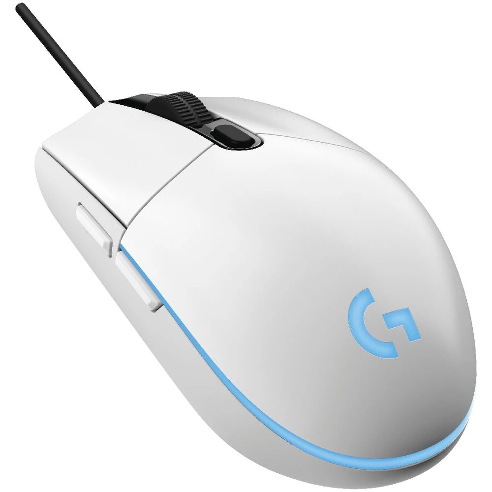 2 Logitech G203 LIGHTSYNC Gaming Mouse White, 2 of 7