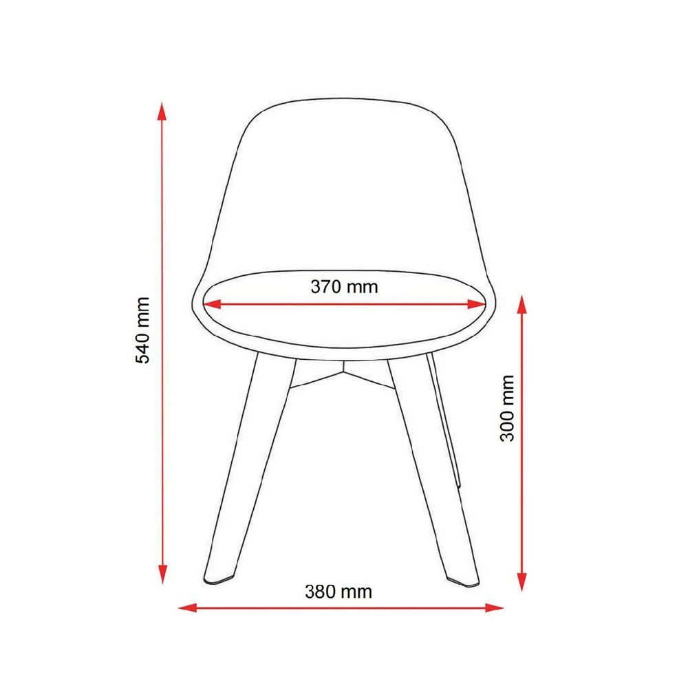 5 Kadink Padded Kids Chair White, 5 of 7