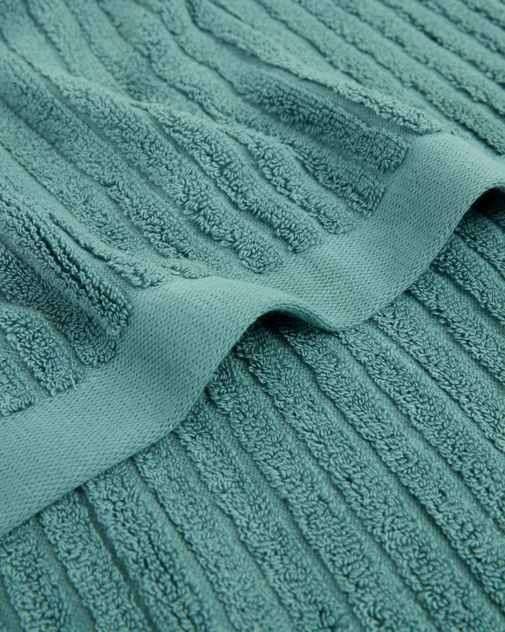 2 Target Dylan Australian Cotton Rib Bath Sheet - Blue, 2 of 3