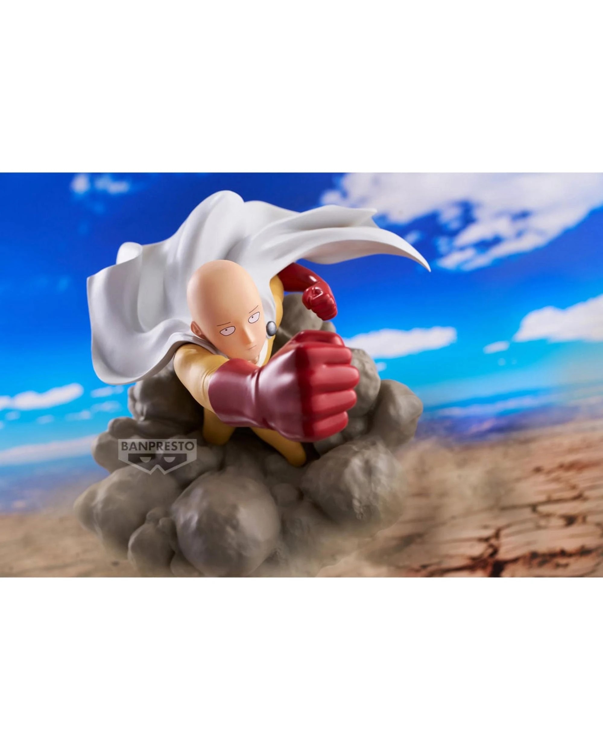 3 Banpresto On-Punch Man Saitama Diorama Figure, 3 of 5