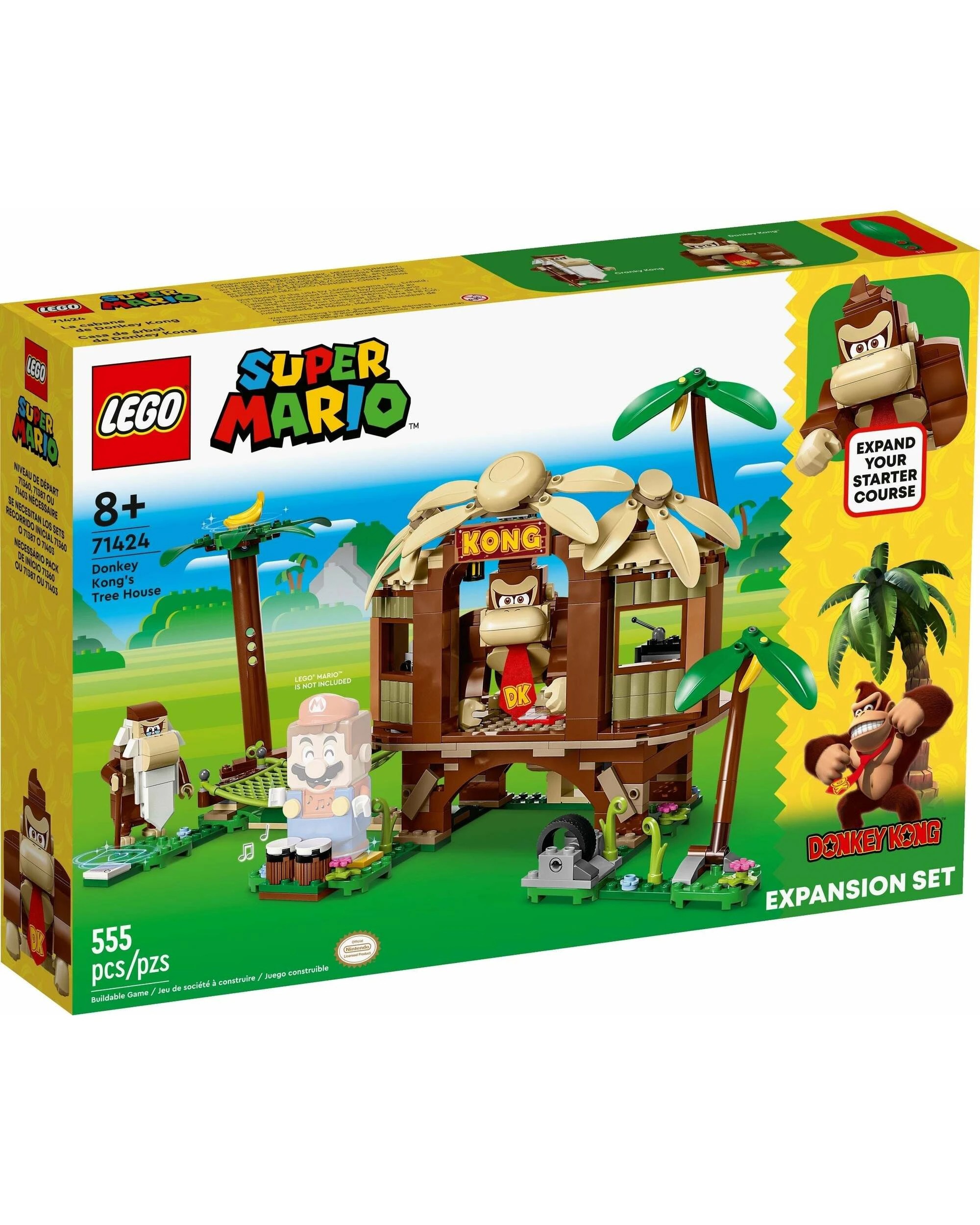 1 LEGO Super Mario Series 71424 Donkey Kong's Tree House, 1 of 5