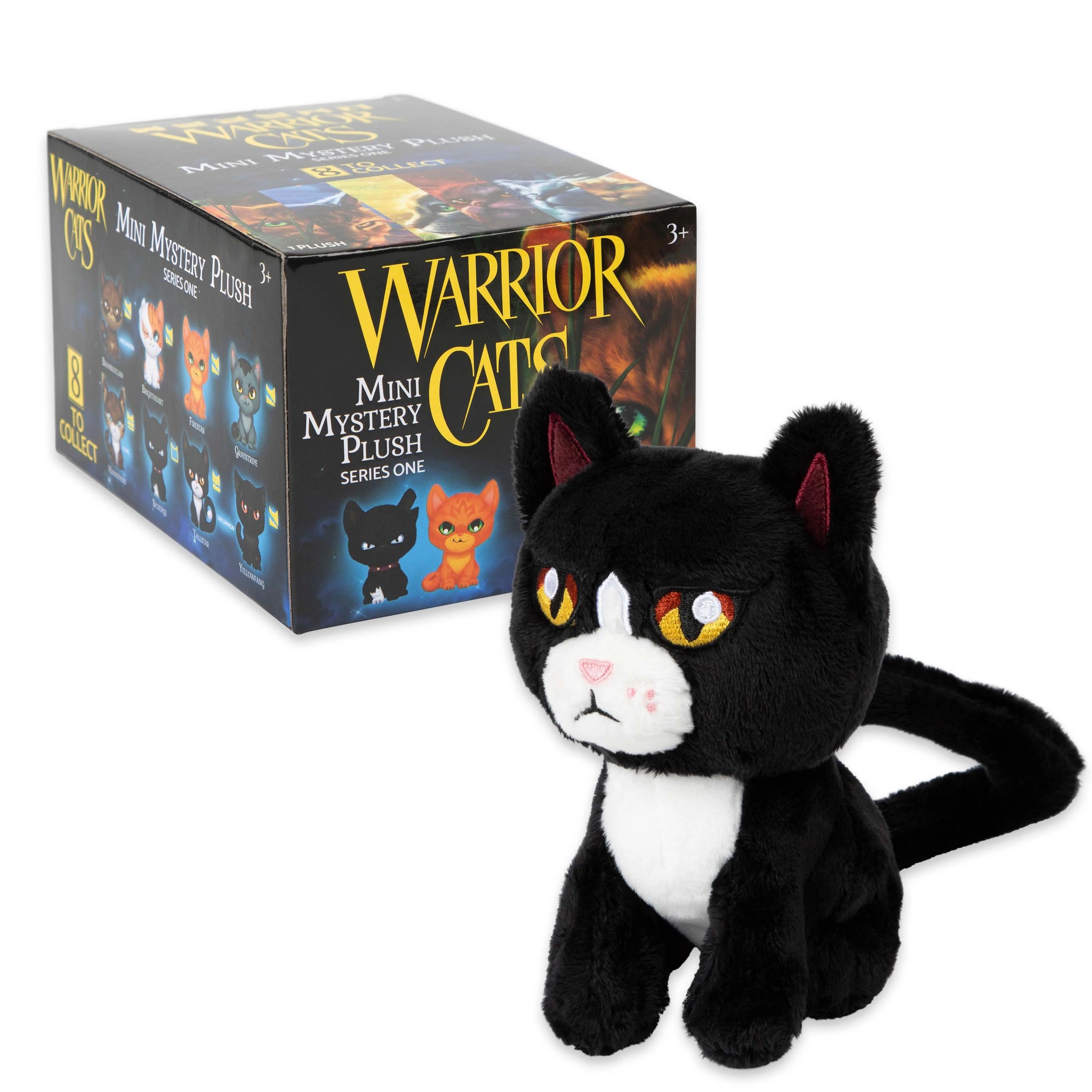 8 B. toys Warrior Cats 6 Inch Mini Mystery Plush Series 1 - Assorted - Multi, 8 of 10
