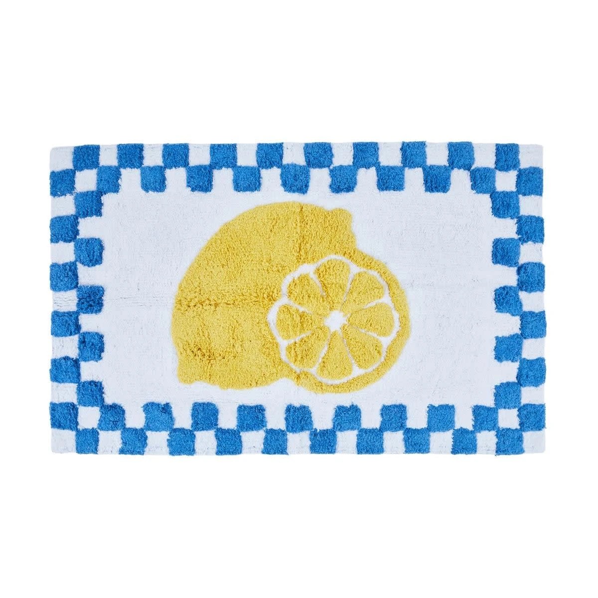 1 Lemon Bath Mat, 1 of 5