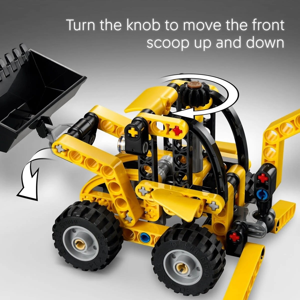 6 LEGO Technic Backhoe Loader 42197, 6 of 11