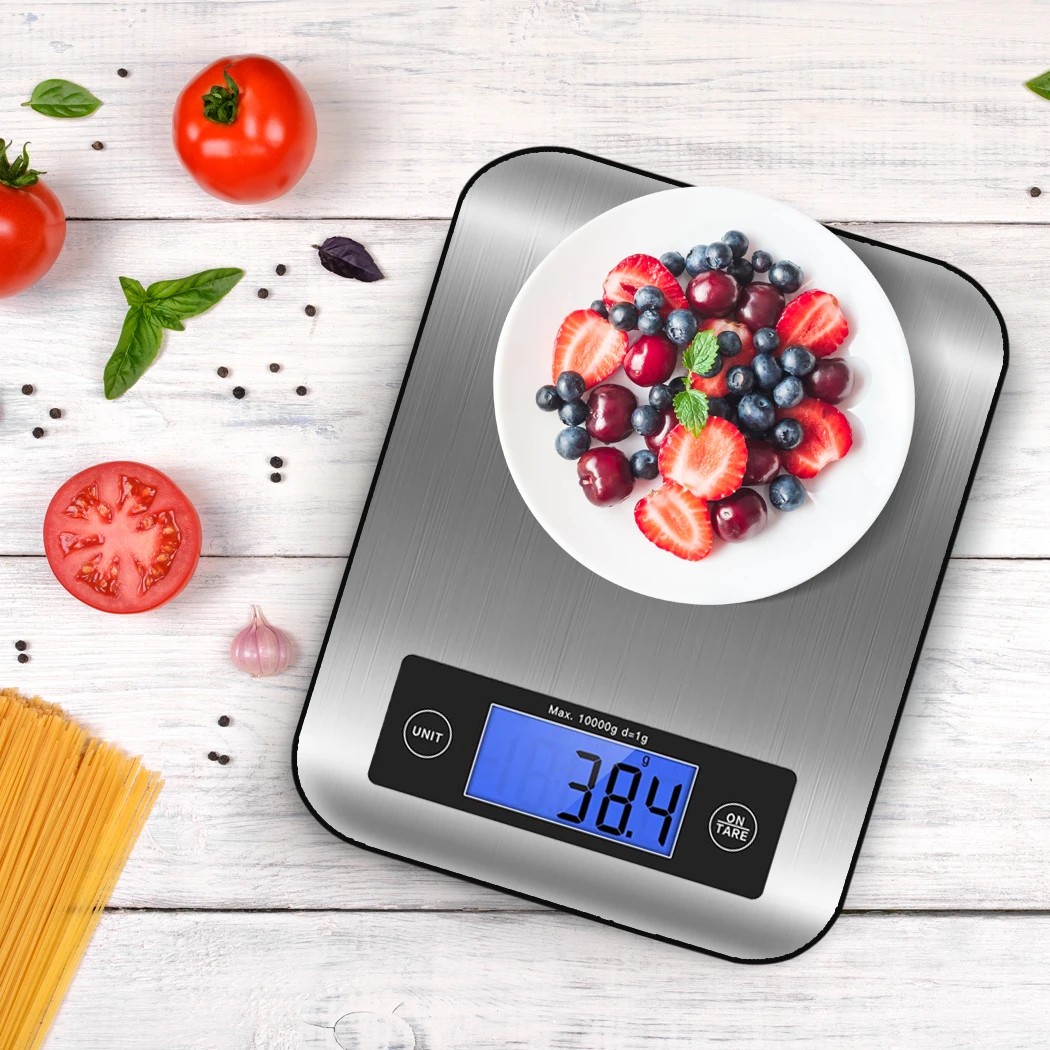 7 Digital Kitchen Food Scales 10kg LCD Electronic Balance Weight Postal Scale, 7 of 8
