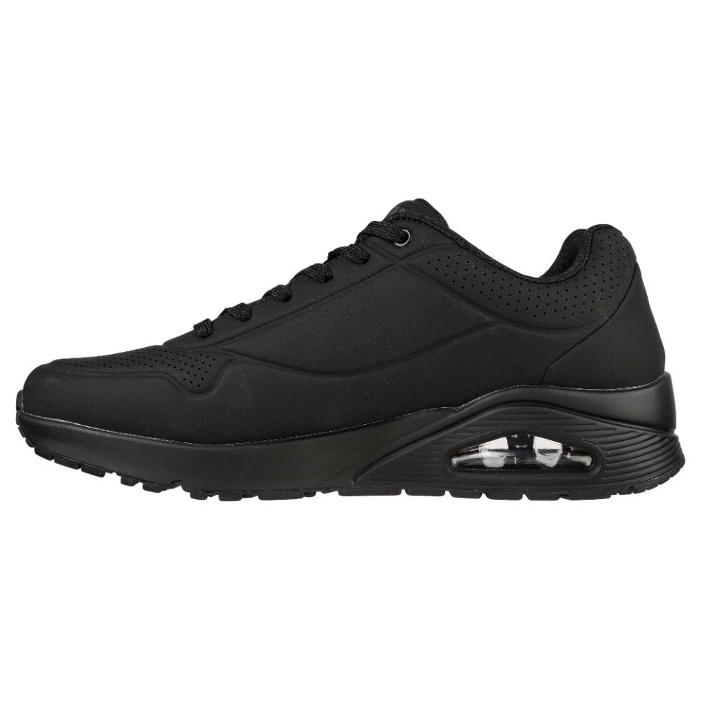 4 Skechers Men's Uno Stand On Air Sneakers - Black BLACK, 4 of 4