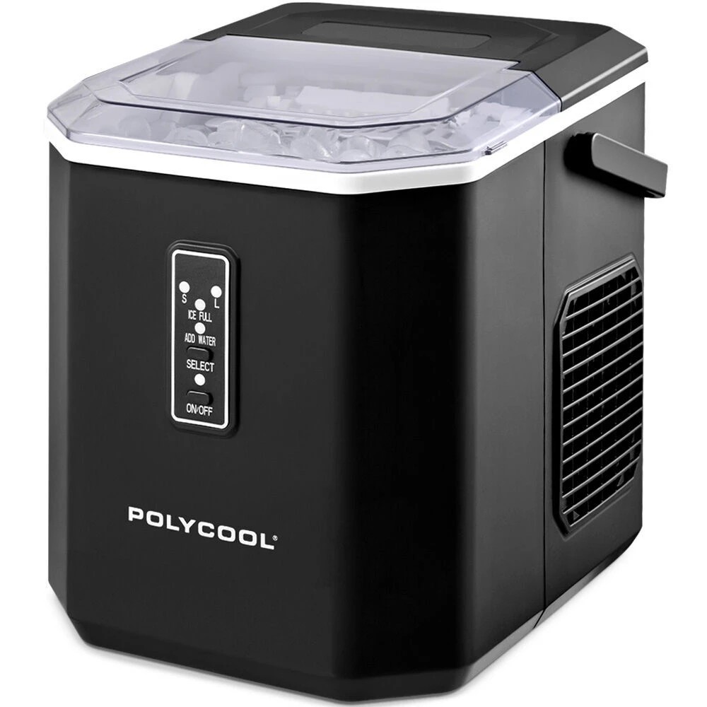 1 PolyCool Portable Ice Maker Machine - Black, 1 of 1