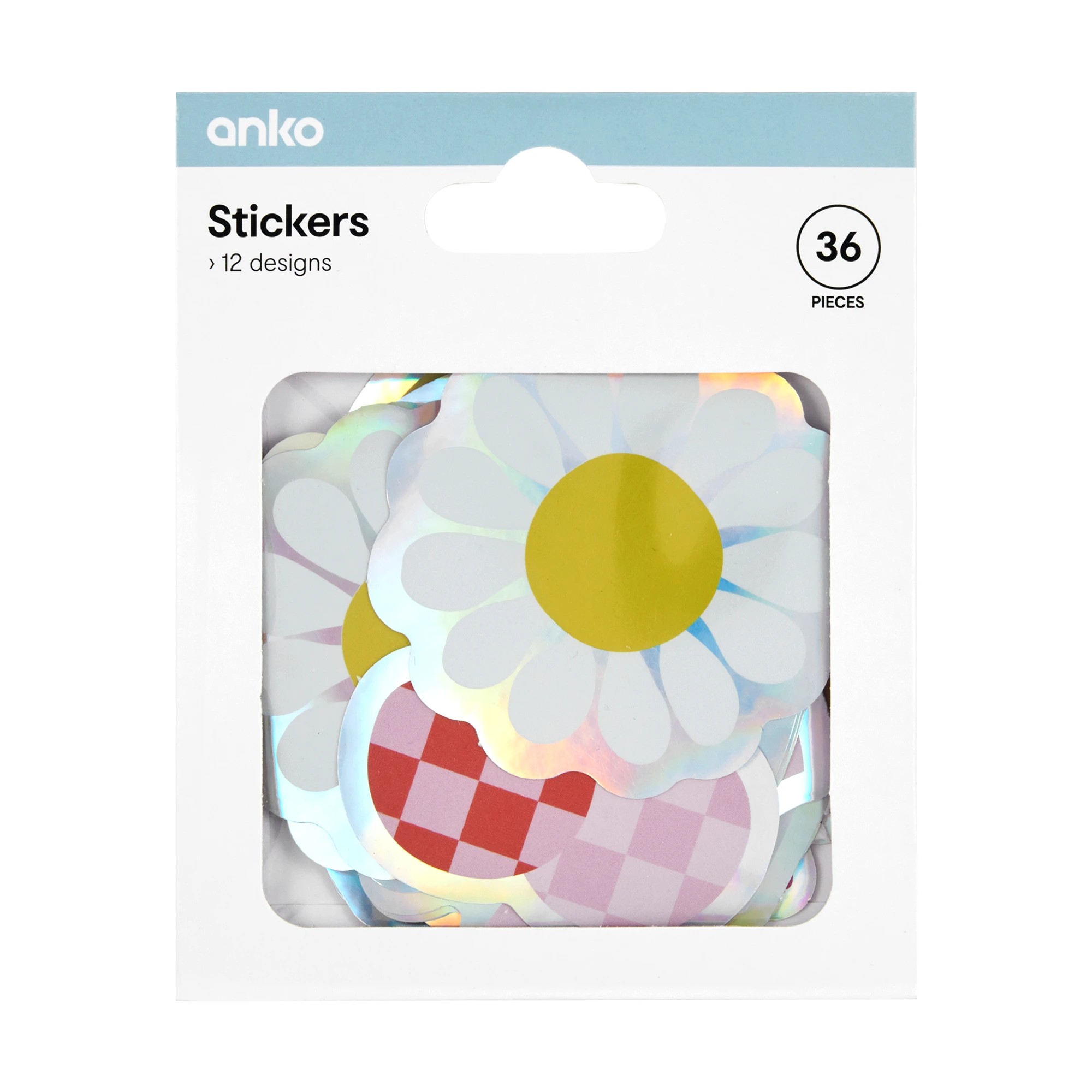 1 36 Piece Stickers - Holographic, 1 of 3