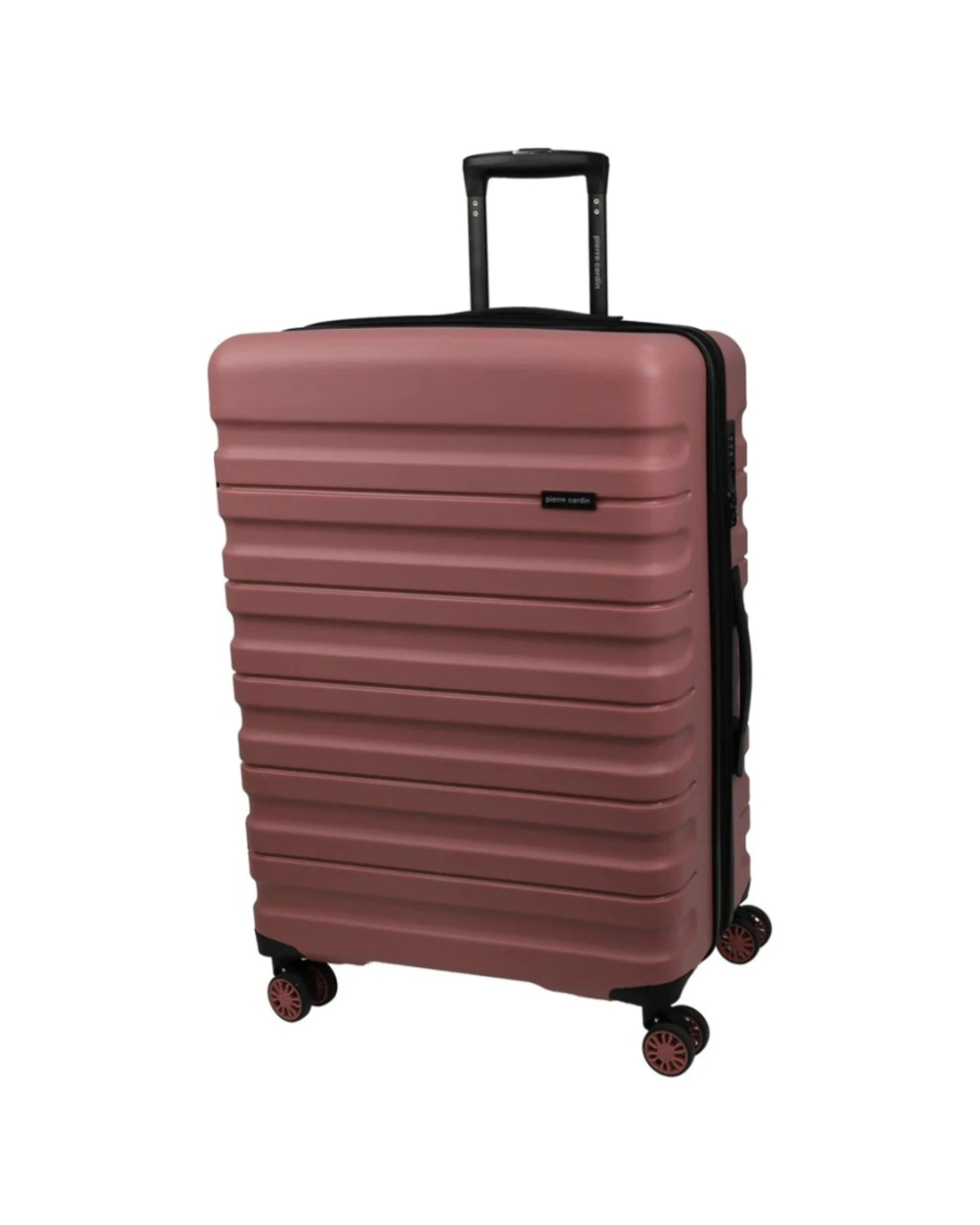 1 Pierre Cardin Hard Shell Suitcase Medium 70cm Expandable With TSA Lock - Pink, 1 of 4