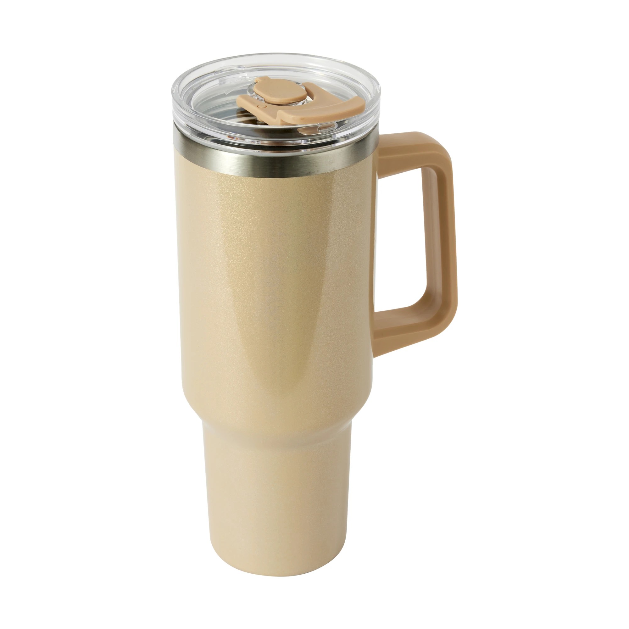2 1.18L Pearl Gold Jumbo Tumbler with Handle, 2 of 7