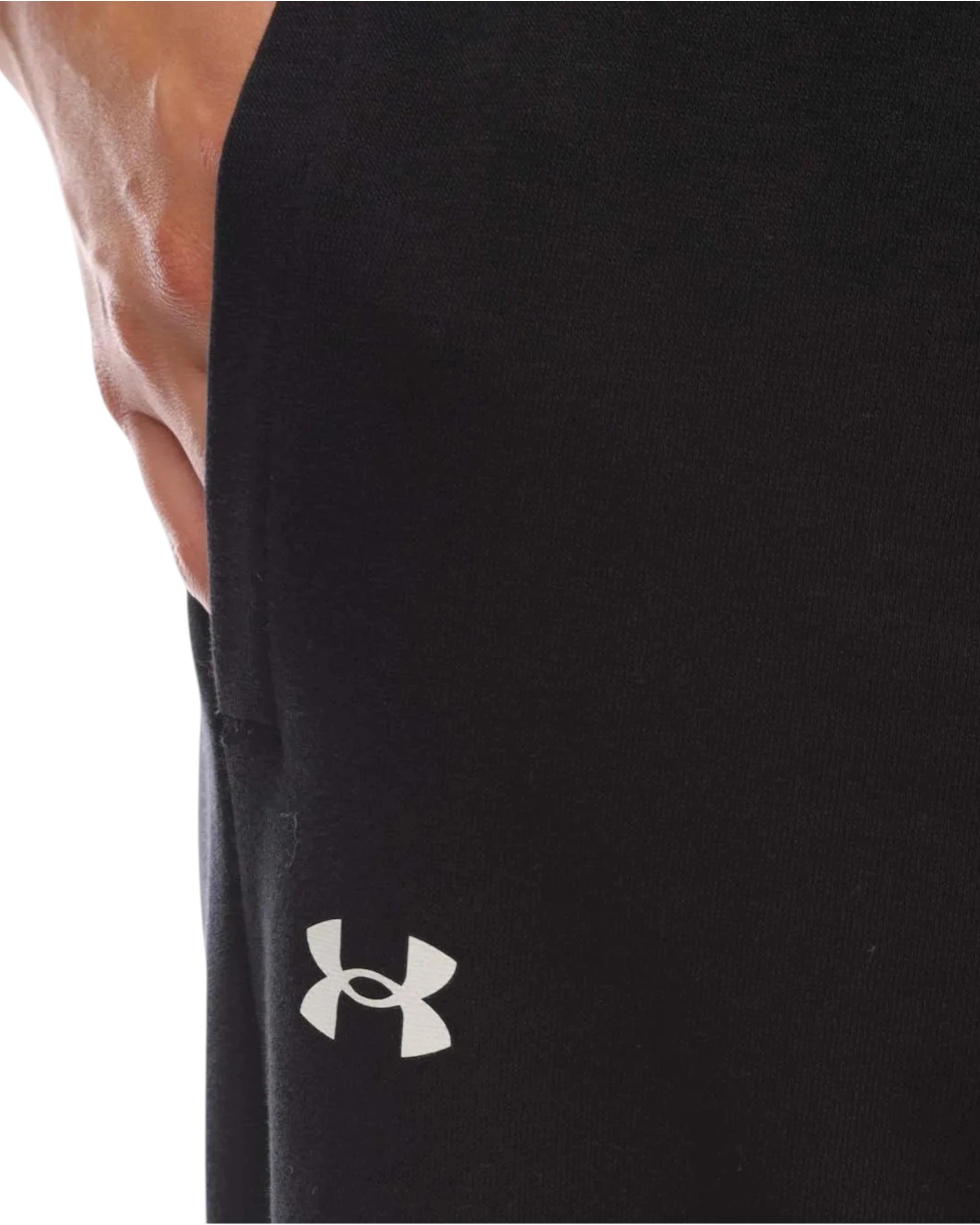 3 Under Armour Womens Rival Terry Joggers Black Trackies BLACK, 3 of 3