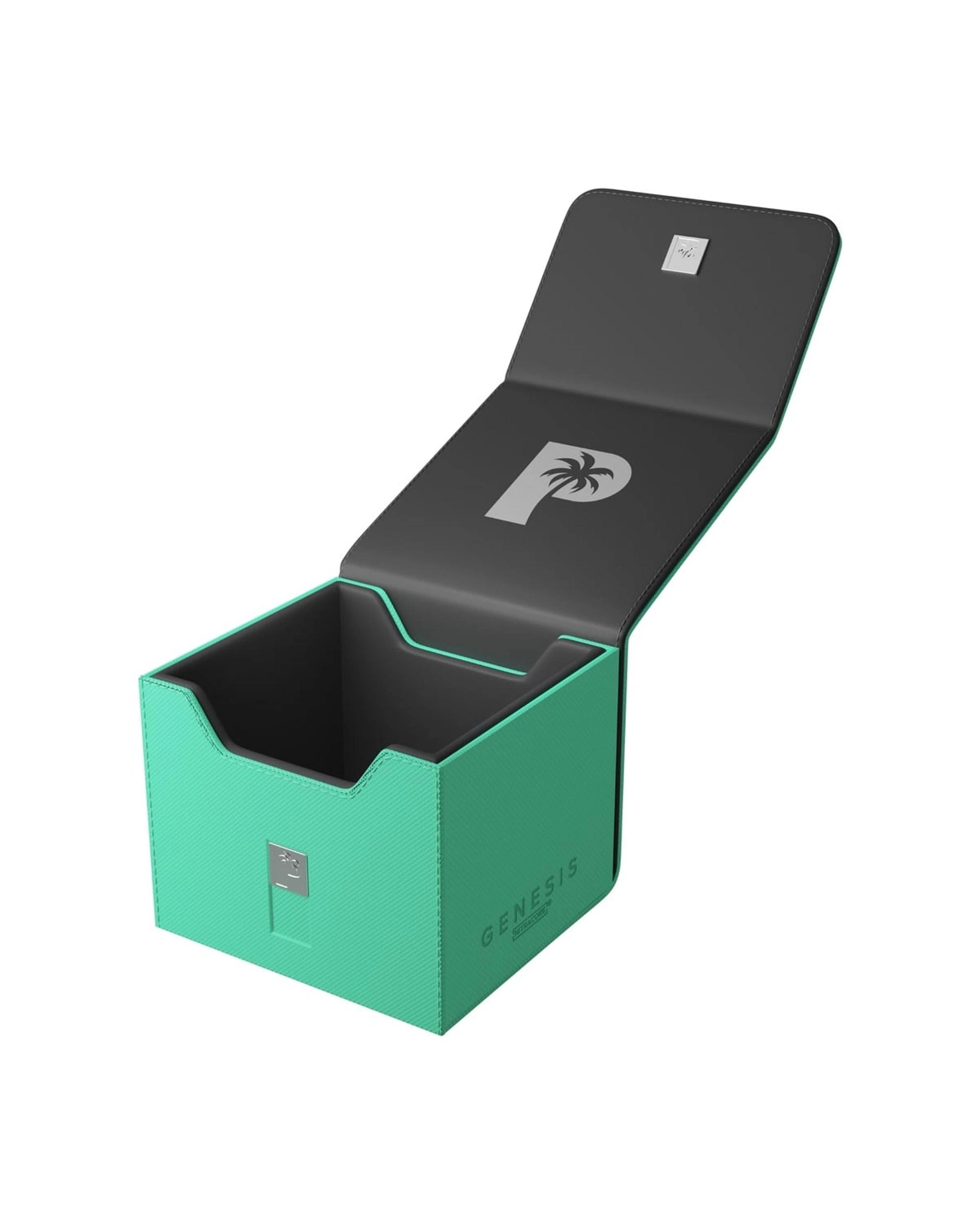 3 Palms Off Gaming Genesis Deck Box - Turquoise - Multi, 3 of 7