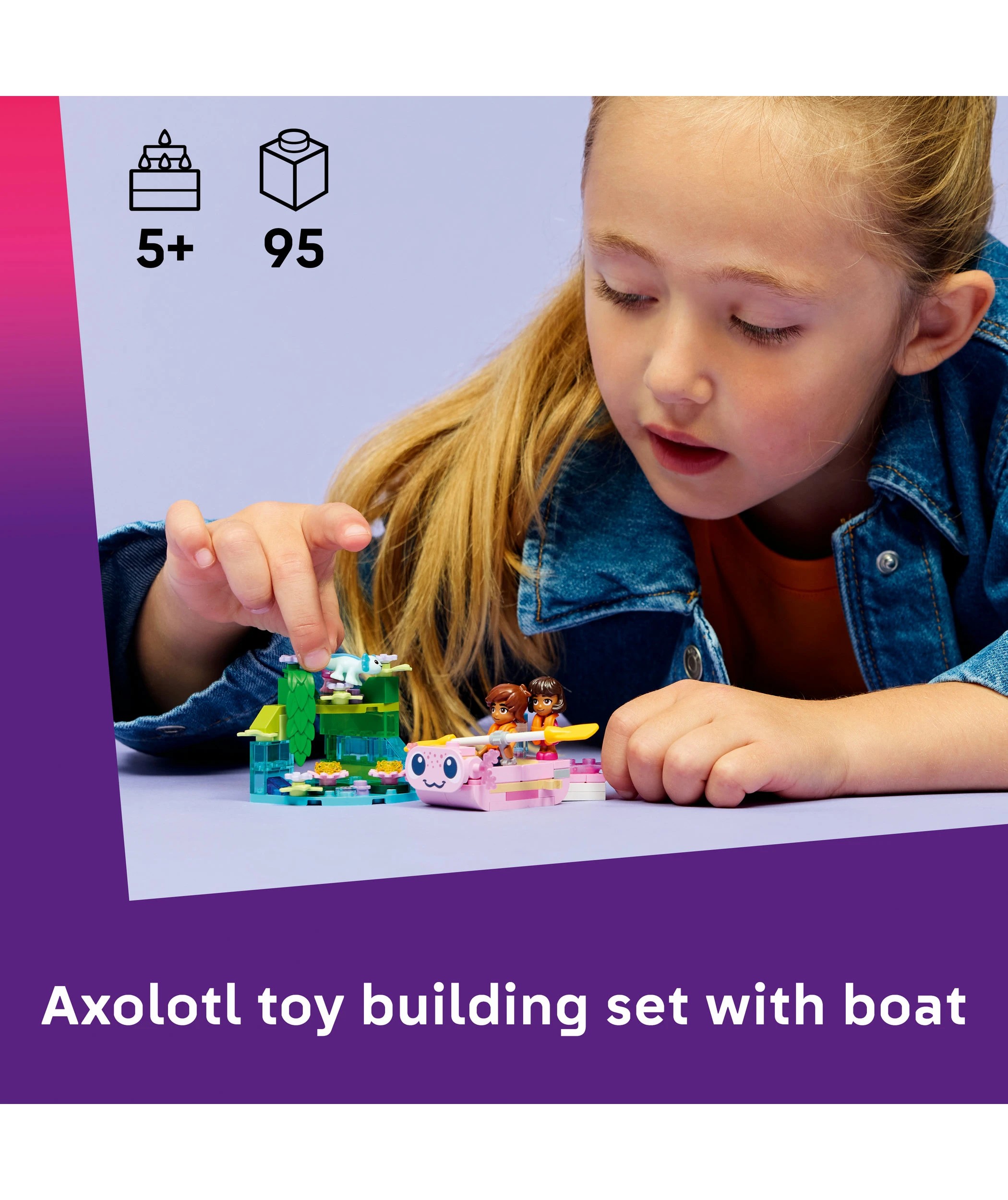 3 LEGO Friends Axolotl Adventure Boat 42681, 3 of 10