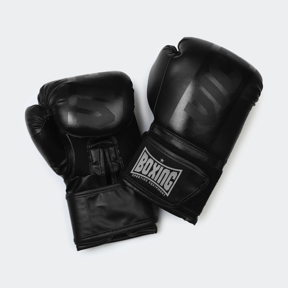 1 Contender Boxing Gloves - Large, Black, 1 of 8