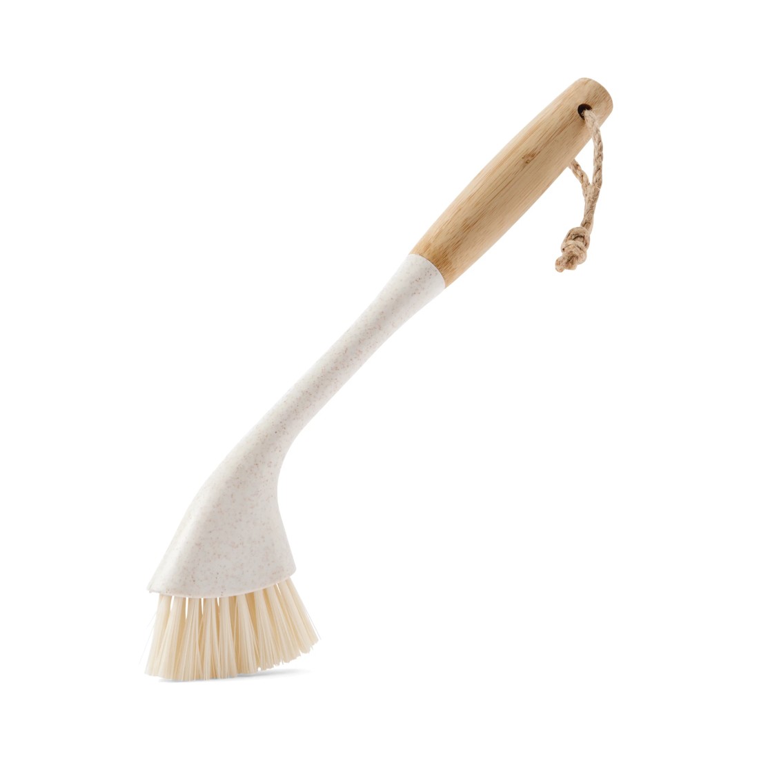 2 Bamboo Handle Grout Brush - White, 2 of 5