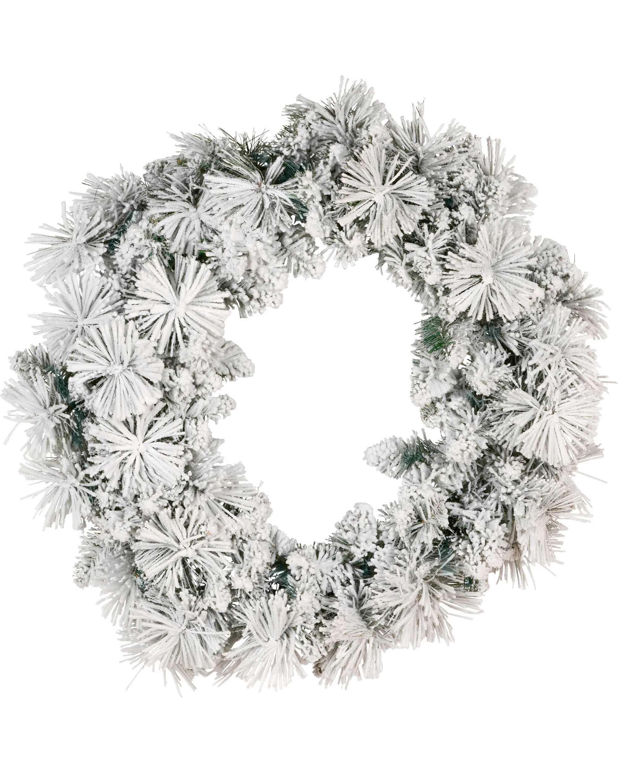 5 Christabelle 61cm Christmas Wreath Snowy Dorset Pine With Multi-function Led Lights Tree Door Decoration Ornament, 5 of 7