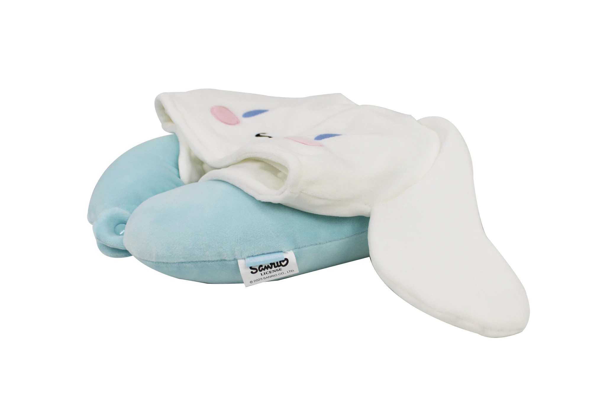 3 Hello Kitty and Friends Cinnamoroll Hooded Travel Pillow, 3 of 4