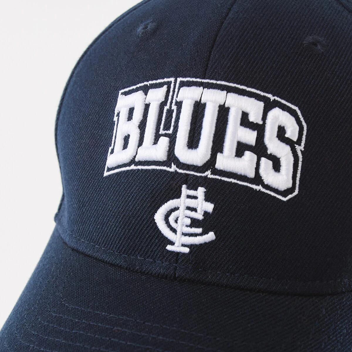 6 Official AFL Adult Cap Carlton, 6 of 6