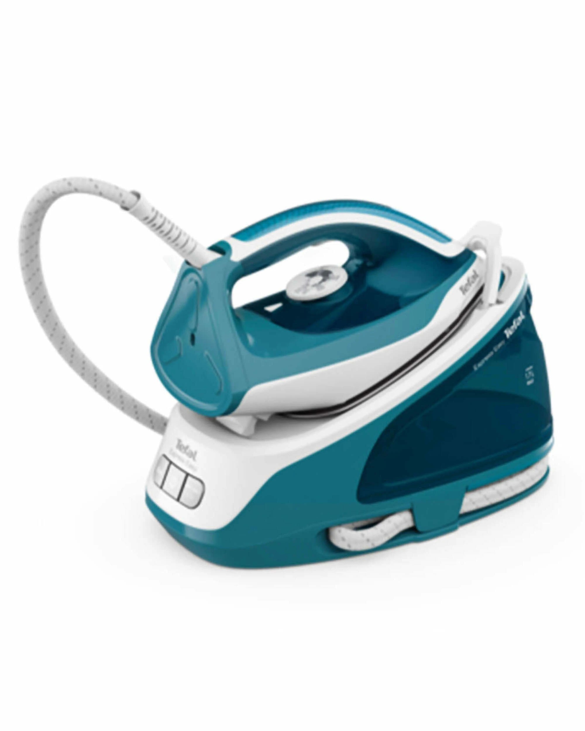 1 Tefal Express Easy Steam Station - White and Blue, 1 of 5