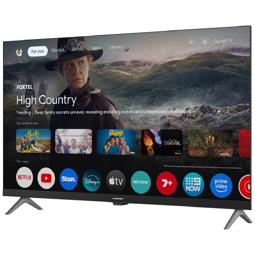 2 Blaupunkt 32" FHD QLED Google TV, 2 of 5