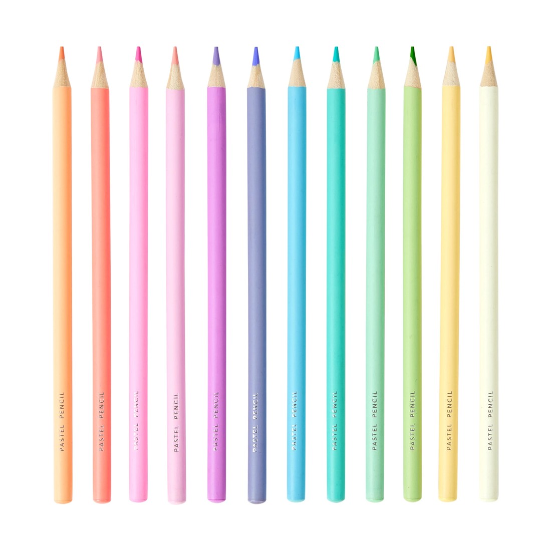 3 12 Pack Pastel Coloured Pencils, 3 of 5