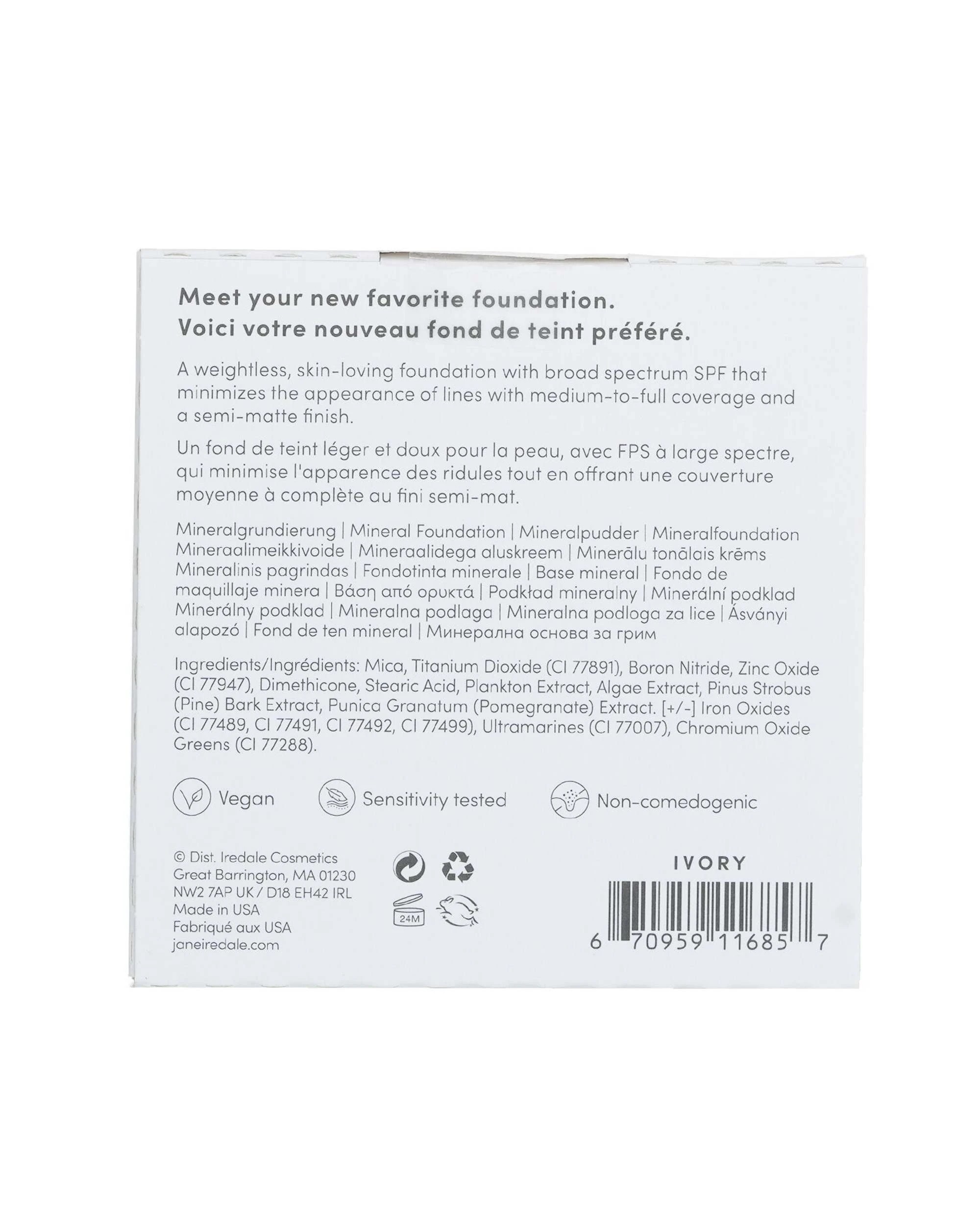 9 Jane Iredale PurePressed Base Mineral Foundation Refill SPF 20 - 9.9g/0.35oz - Beige, 9 of 9
