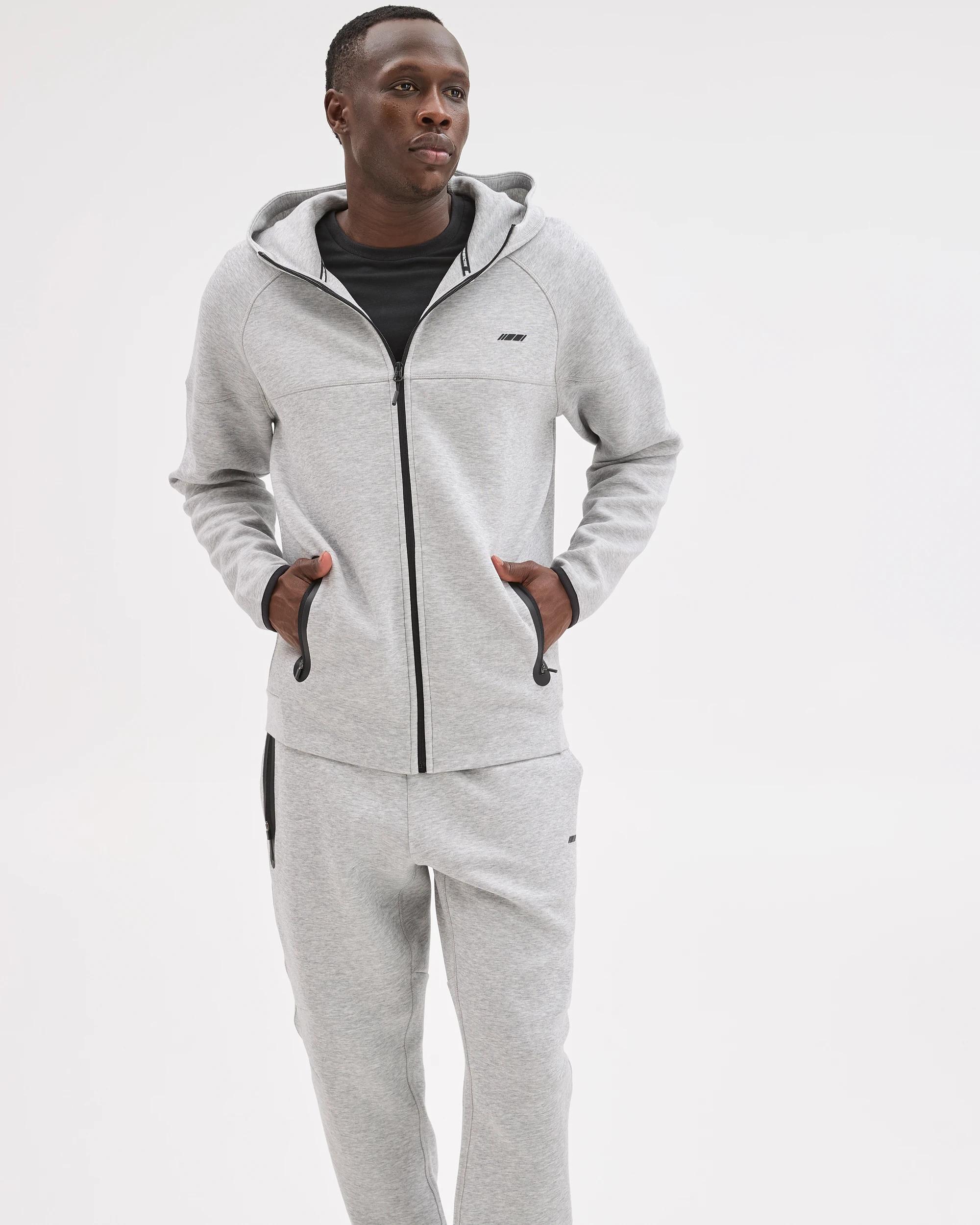 4 Target Active Tech Pullover Hoodie GREY MARLE, 4 of 7