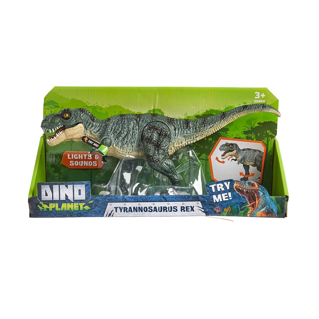 1 Light & Sound Dinosaur - Assorted, 1 of 8