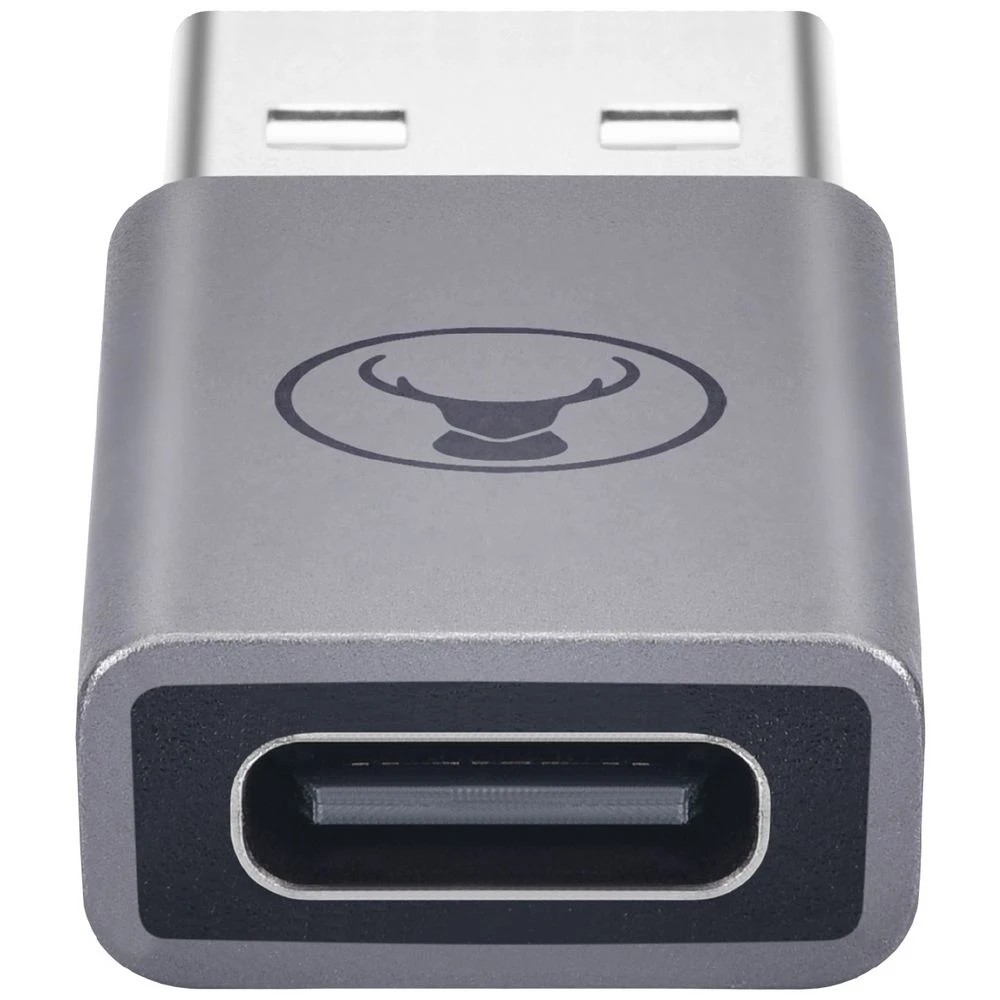 2 Bonelk USB-A to USB-C Adapter Grey, 2 of 5