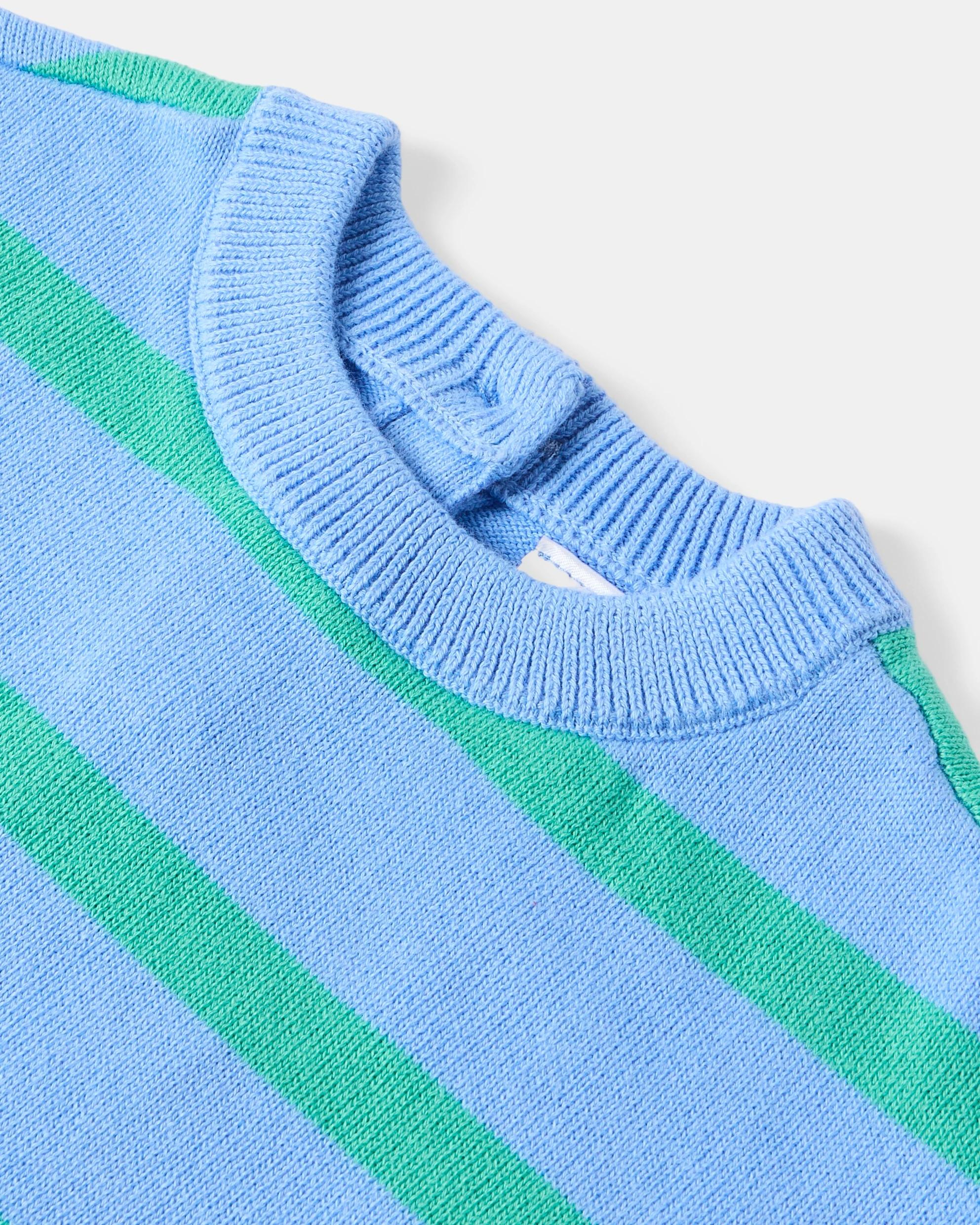 5 Short Sleeve Knit Set Stripe, 5 of 6