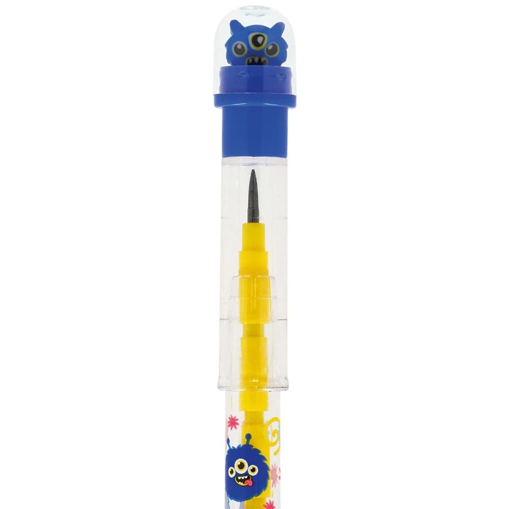 4 Legami Stackable Lead Pencil Monster 11 Tips, 4 of 6