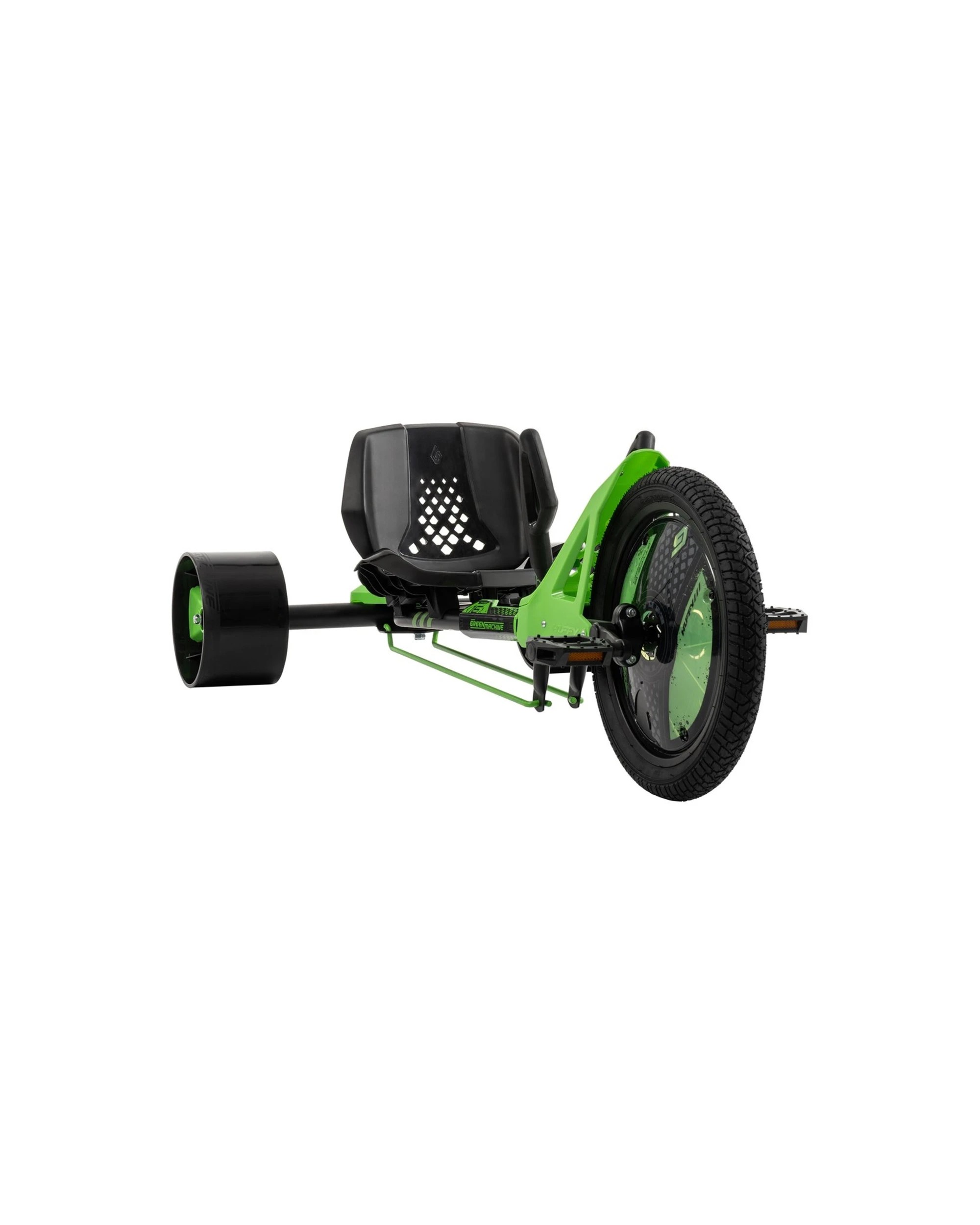 1 Plum Play Au Green Machine 16 Inch Drift Trike With Adjustable Seat Age 5 And Up - Green, 1 of 8