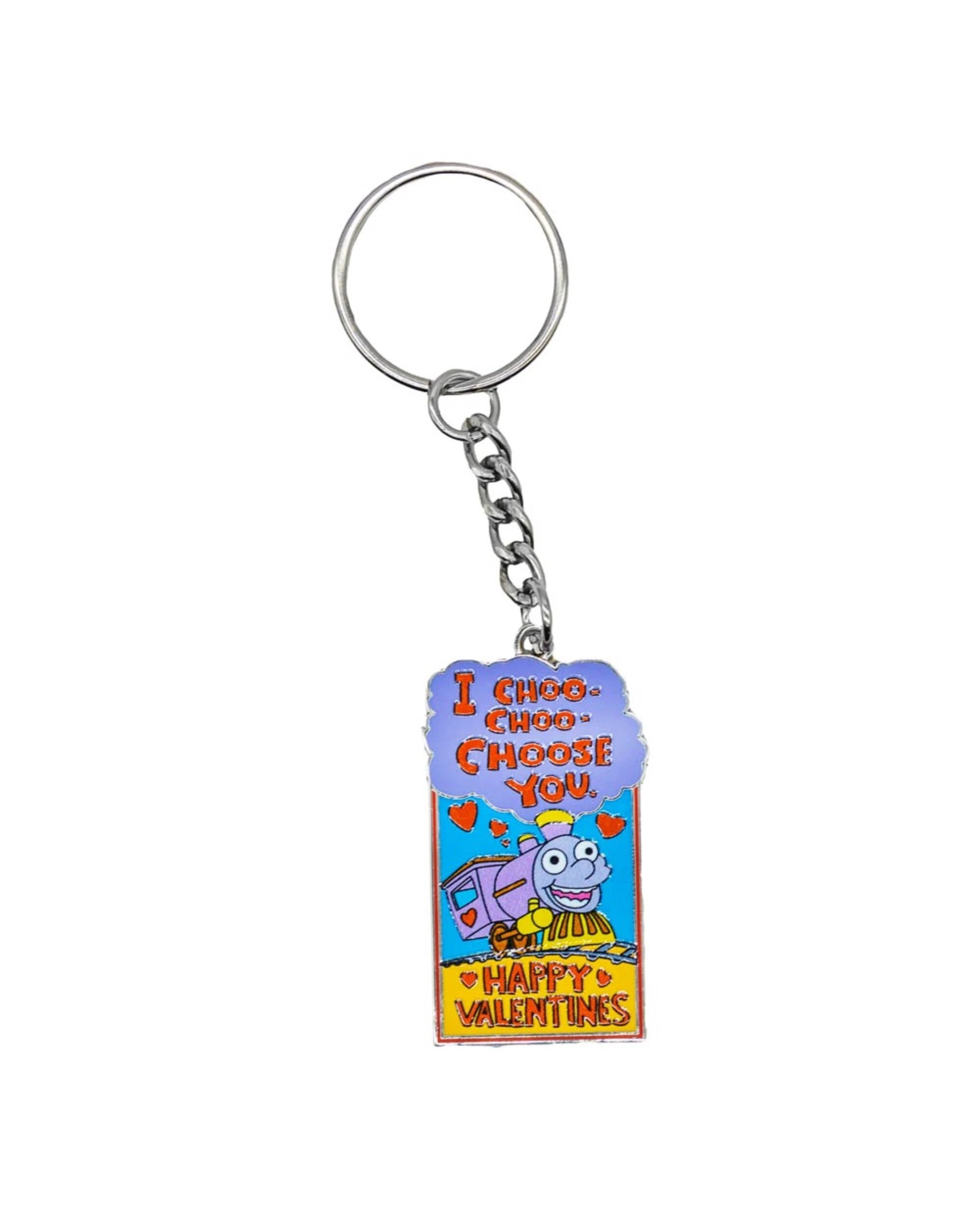 3 The Simpsons - I Choo-Choo-Choose You Enamel Keyring 2-Pack - ONE SIZE - Multi, 3 of 3
